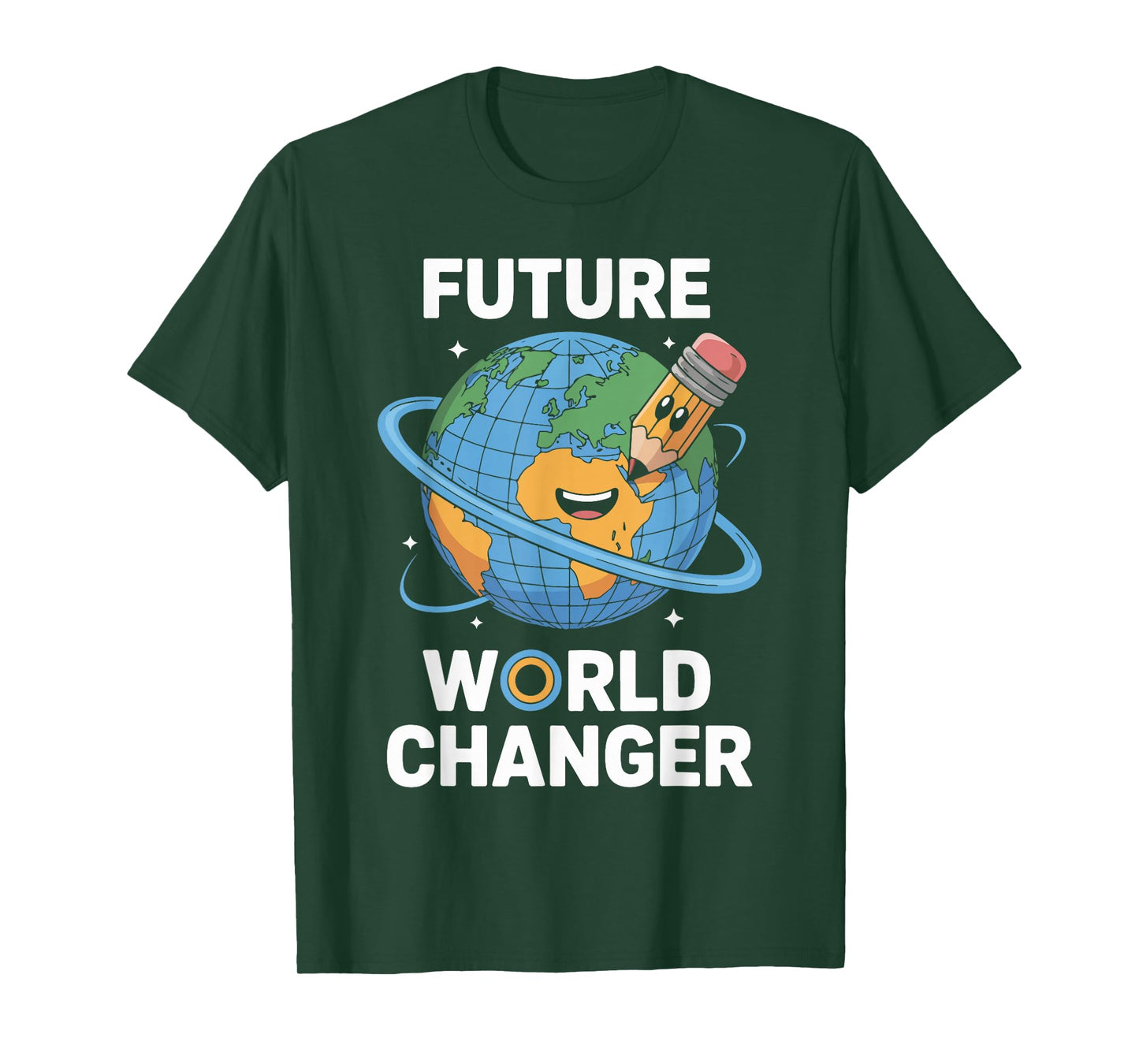 Future World Changer Back School Funny Quote T-Shirt