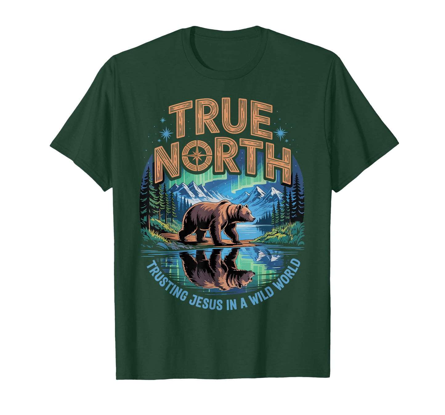 True-North VBS 2025 Trusting Jesus Wilderness Christian T-Shirt