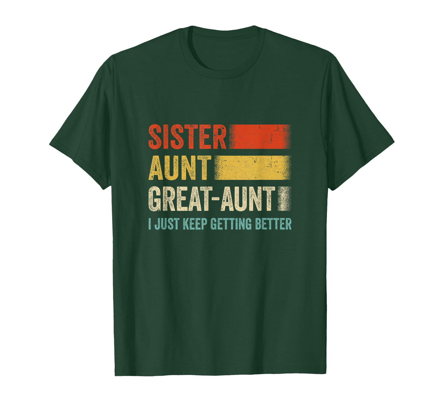 Aunt Mother's Day From Niece Nephew Sister Aunt Great Aunt T-Shirt