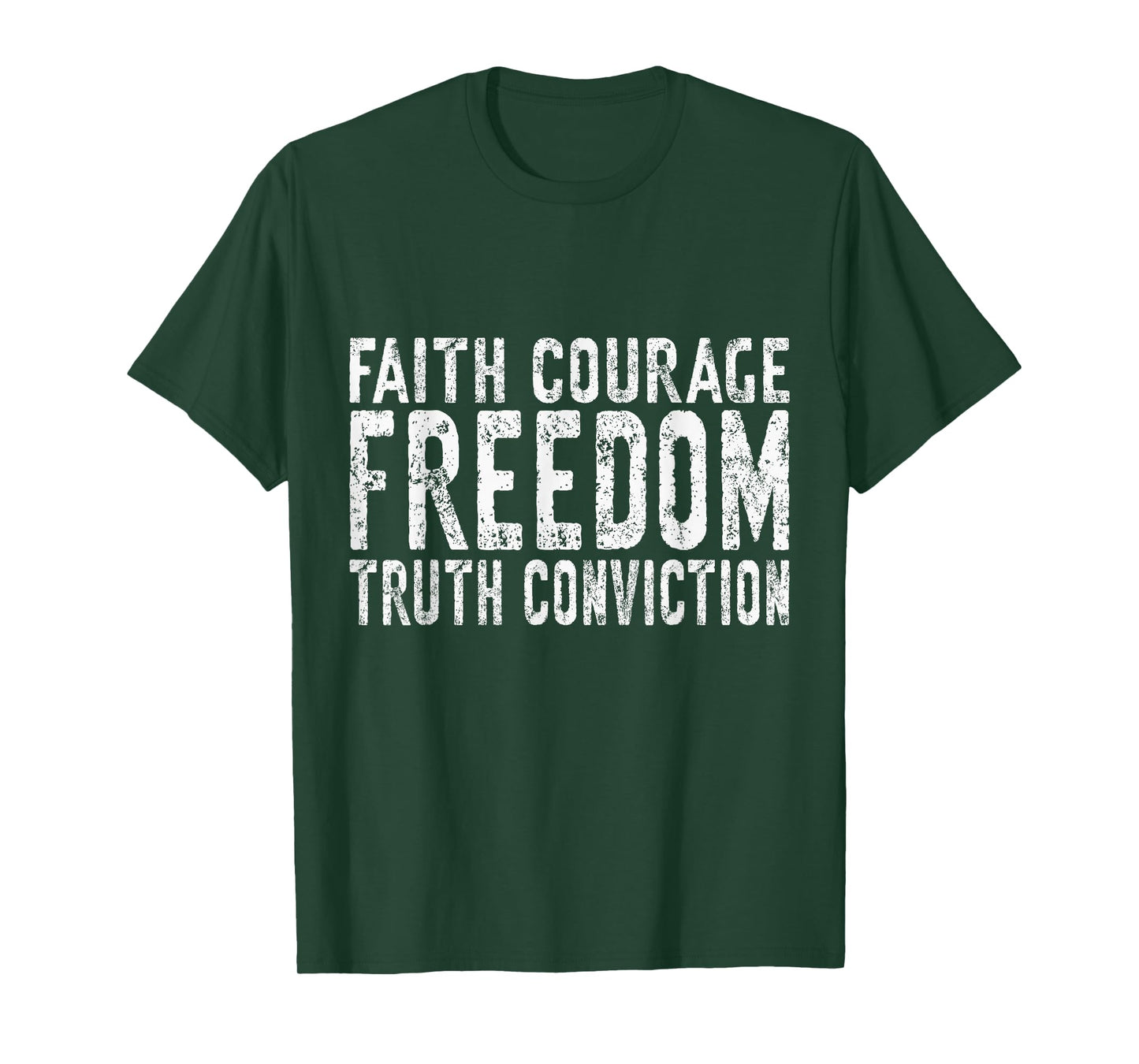 Freedom Bold Minimalist Design Free Nation T-Shirt