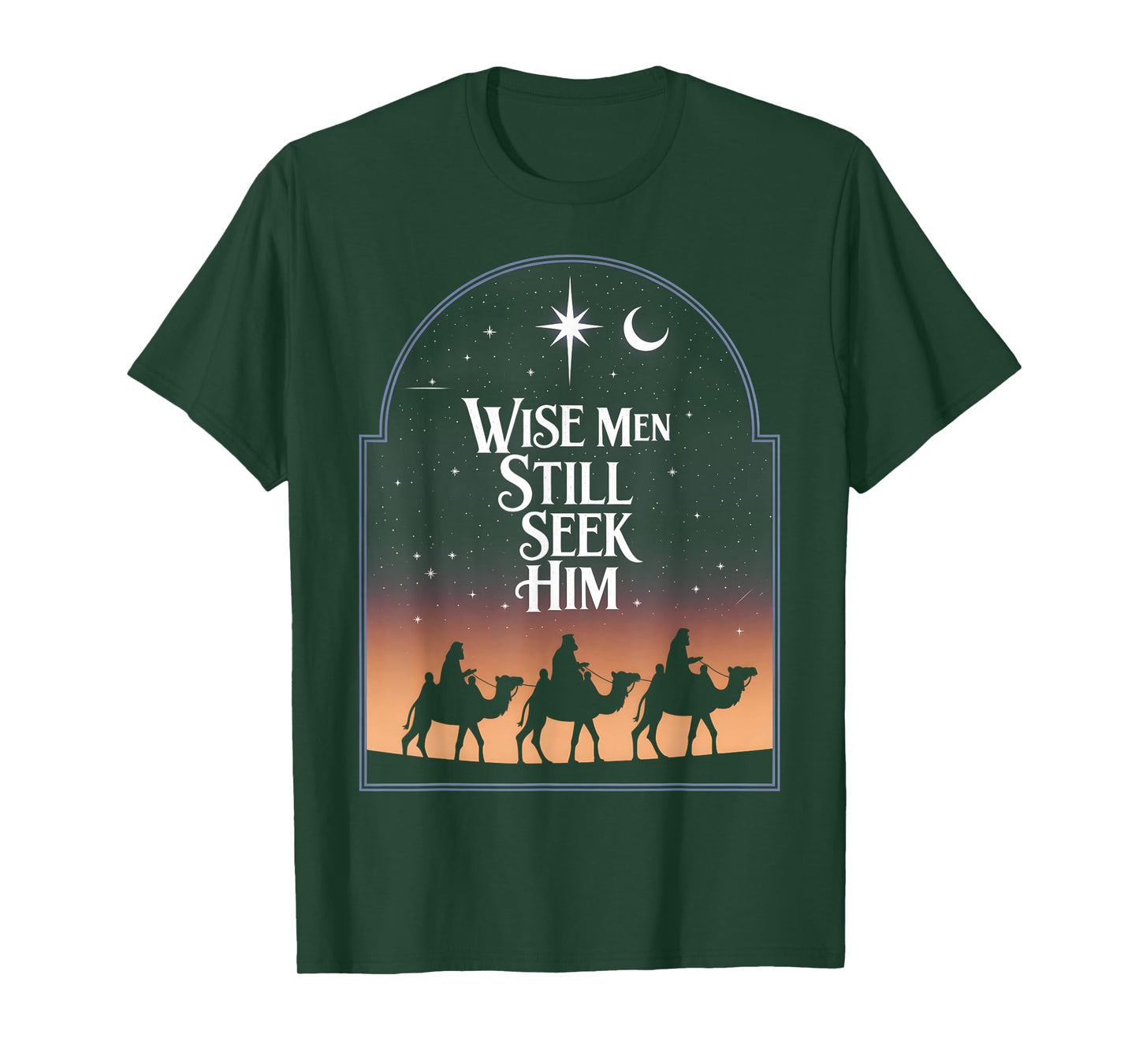 Jesus Wise Men Still Seek Him Christian Christmas T-Shirt