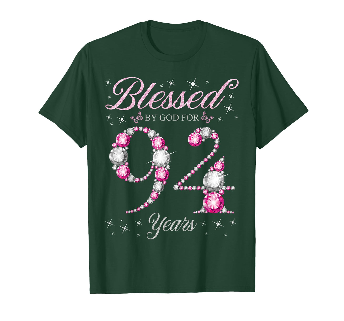 Blessed By God For 94 Years Old 94th Birthday Party T-Shirt