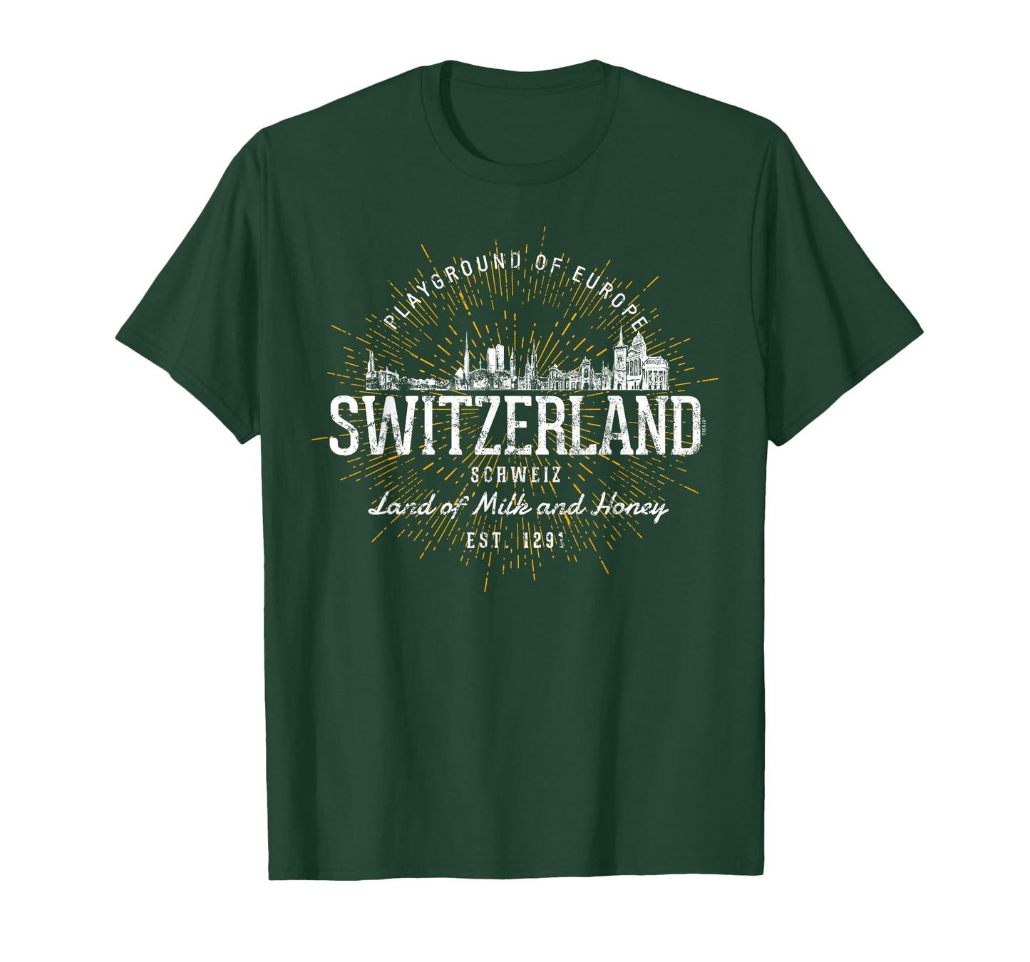 Retro Switzerland Vintage T-Shirt