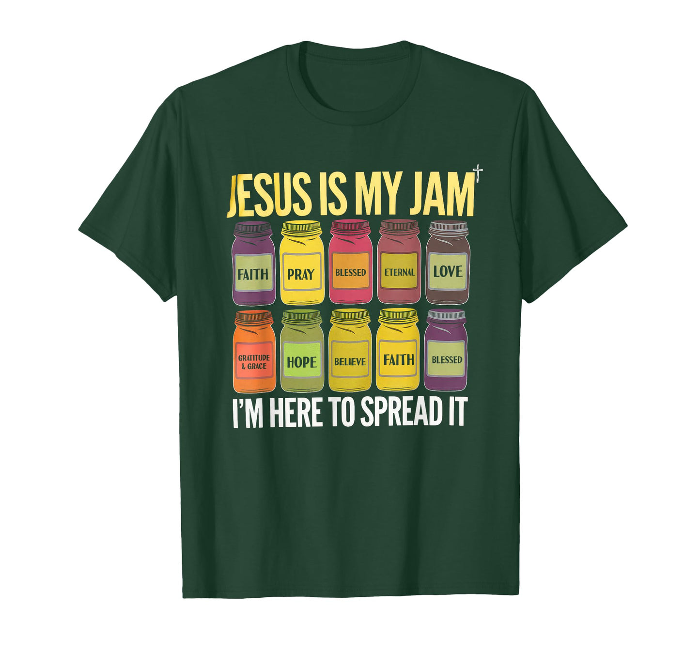 Jesus is My Jam Tshirt Men Women Christian Bible Verse T-Shirt