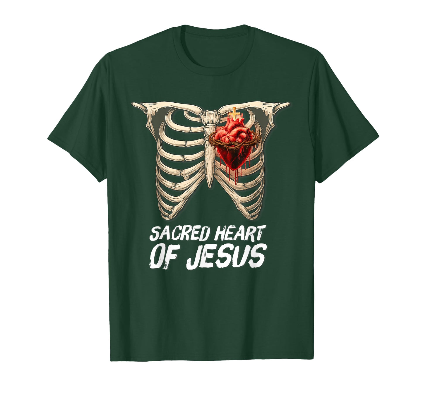 Sacred Heart of Jesus Christ Catholic T-Shirt