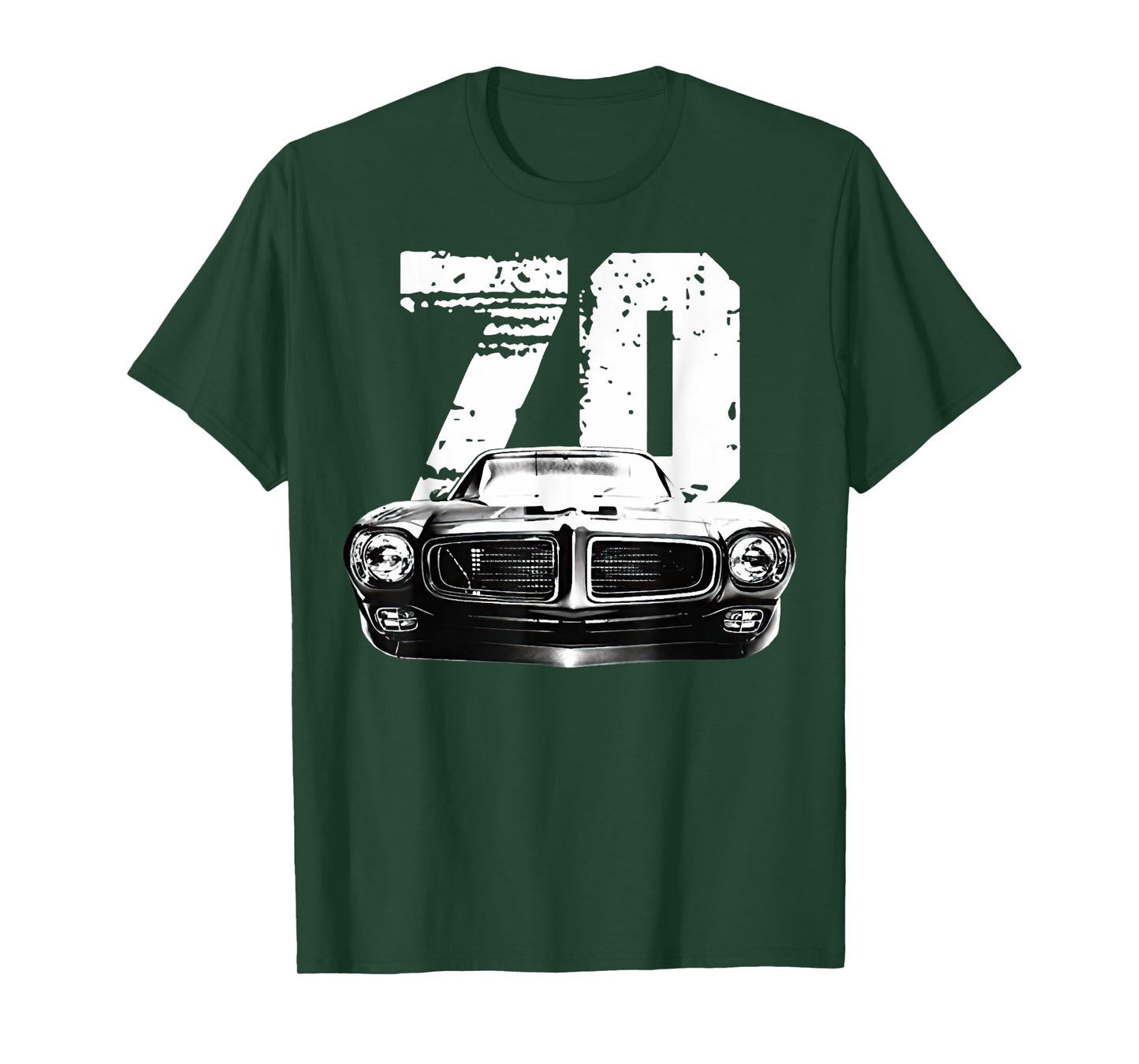 1970 trans am vintage black car MUSCLE CARS 70s CLASSIC T-Shirt