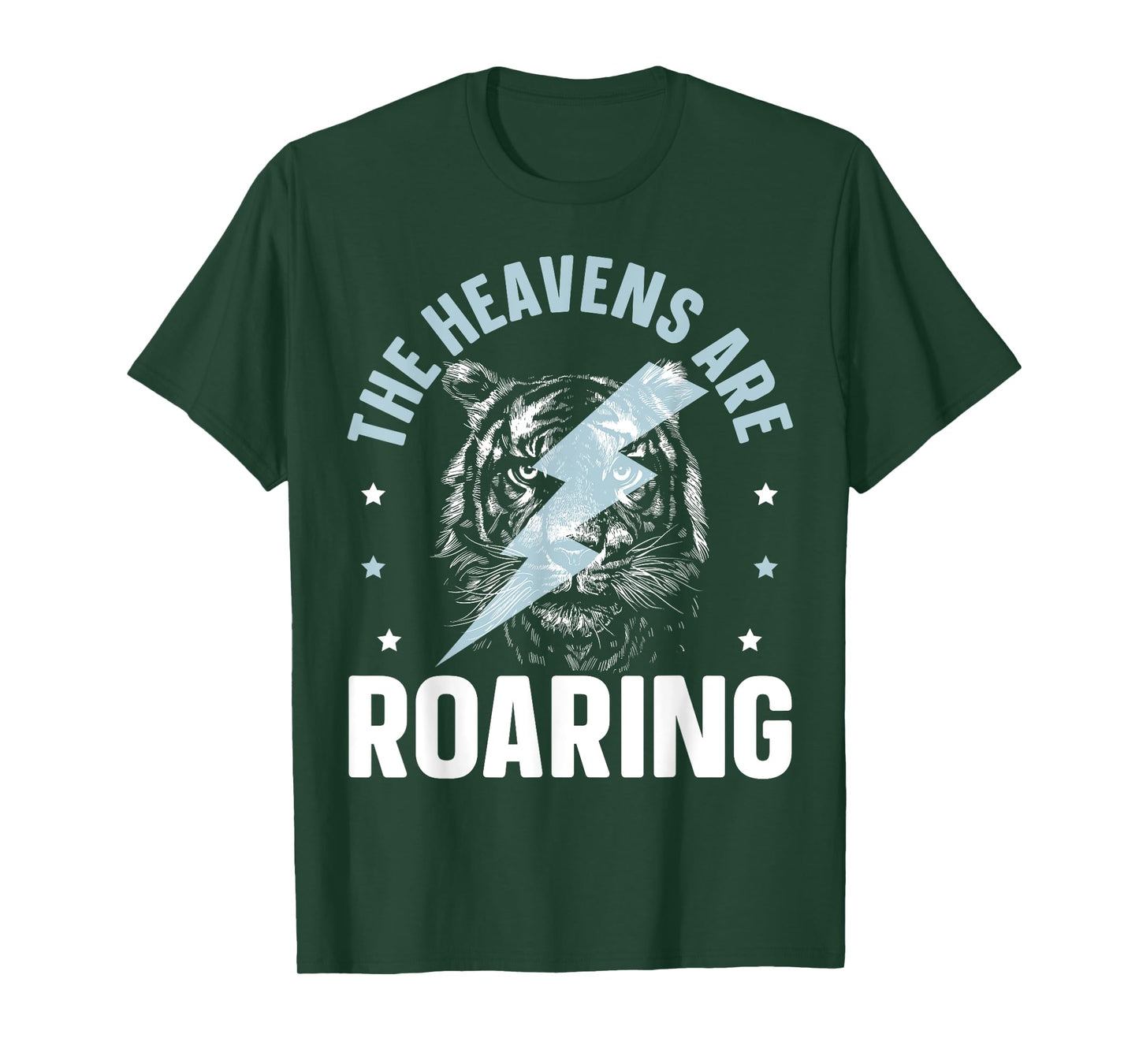 The Heavens Are Roaring Christian Believer Christianity T-Shirt