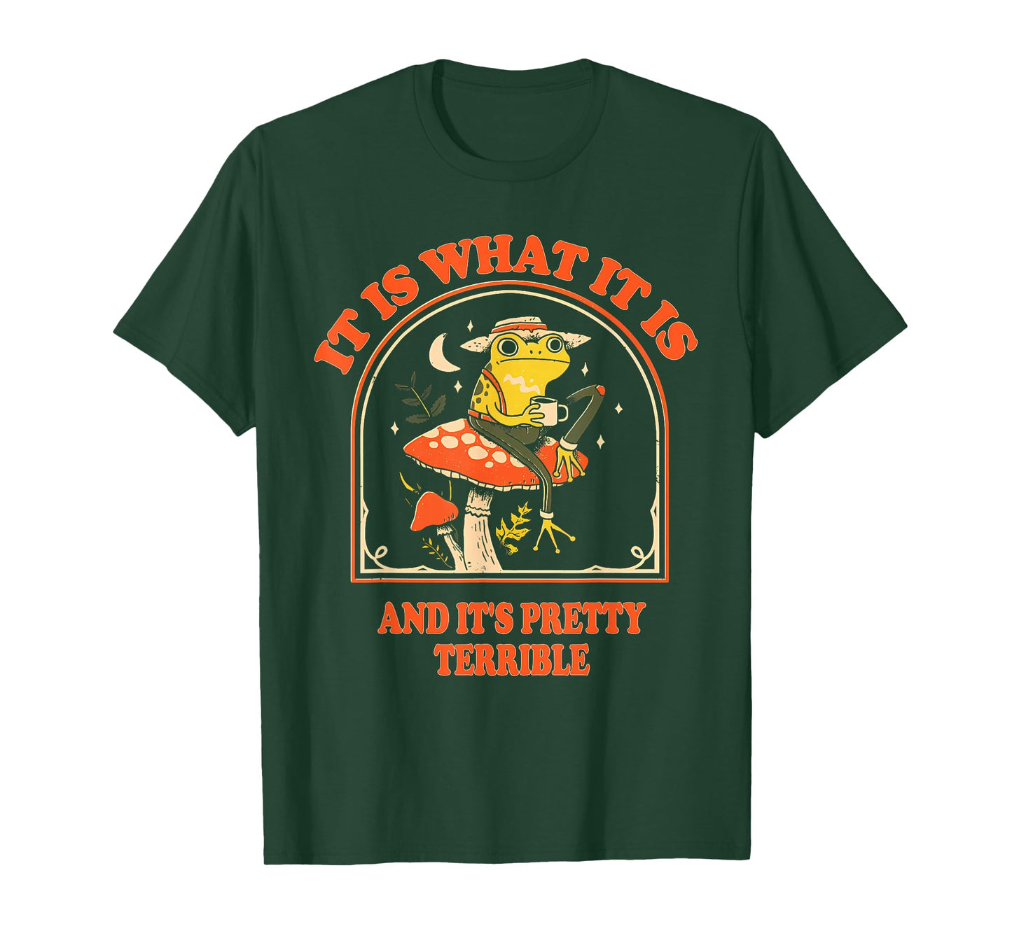 It Is What It Is And It's Pretty Terrible Funny design T-Shirt