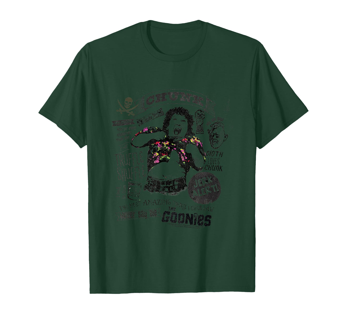 Kids The Goonies Chunk Truffle Shuffle Movie Quotes Kids T-Shirt