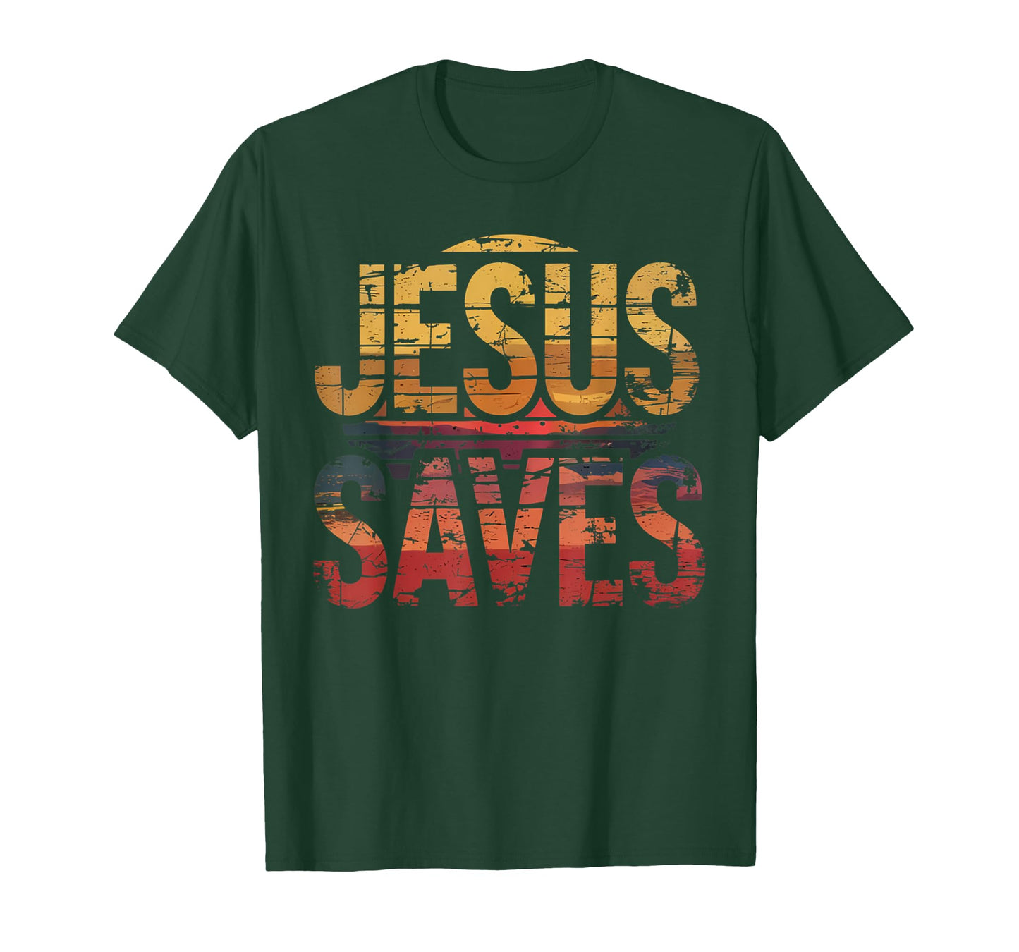 Jesus Saves Cross Christian Religious Faith Mens T-Shirt