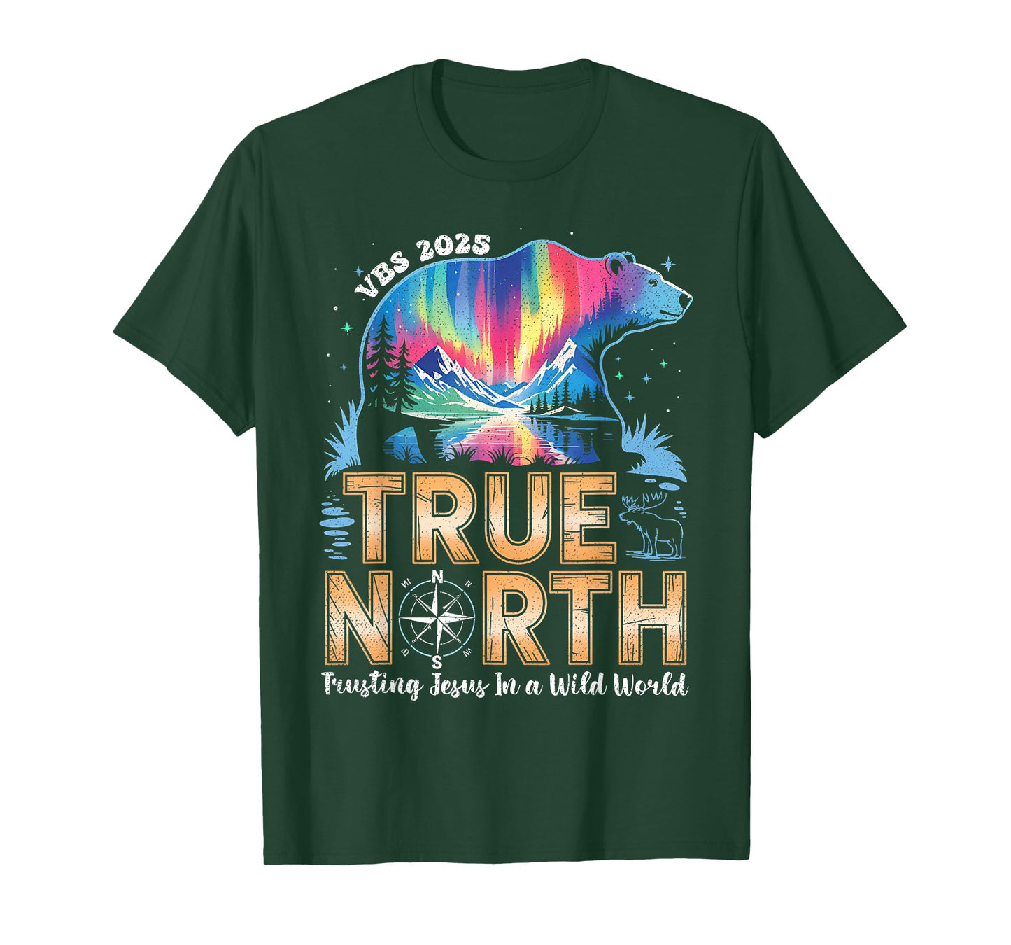 True North VBS Trusting Jesus In A Wild World Summer Camp T-Shirt