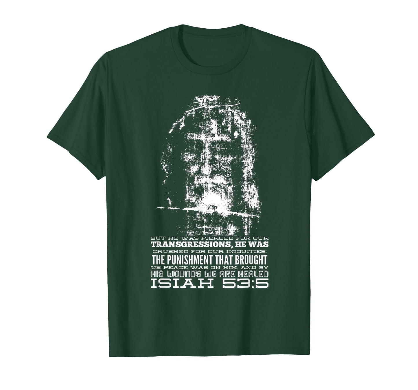 Shroud Of Turin Face of Jesus Christ Catholic T-Shirt