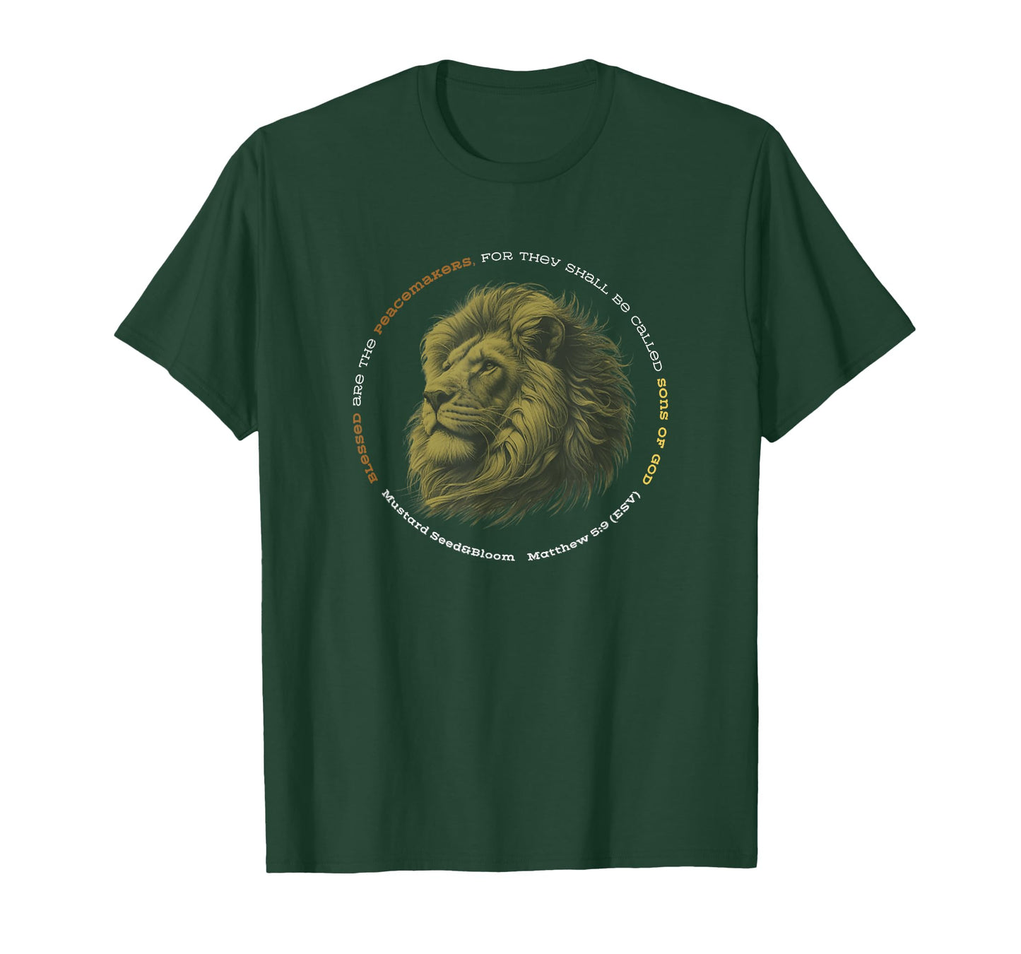 Vintage Matthew 59 Lion Of Jesus Christ Faith God Bible T-Shirt