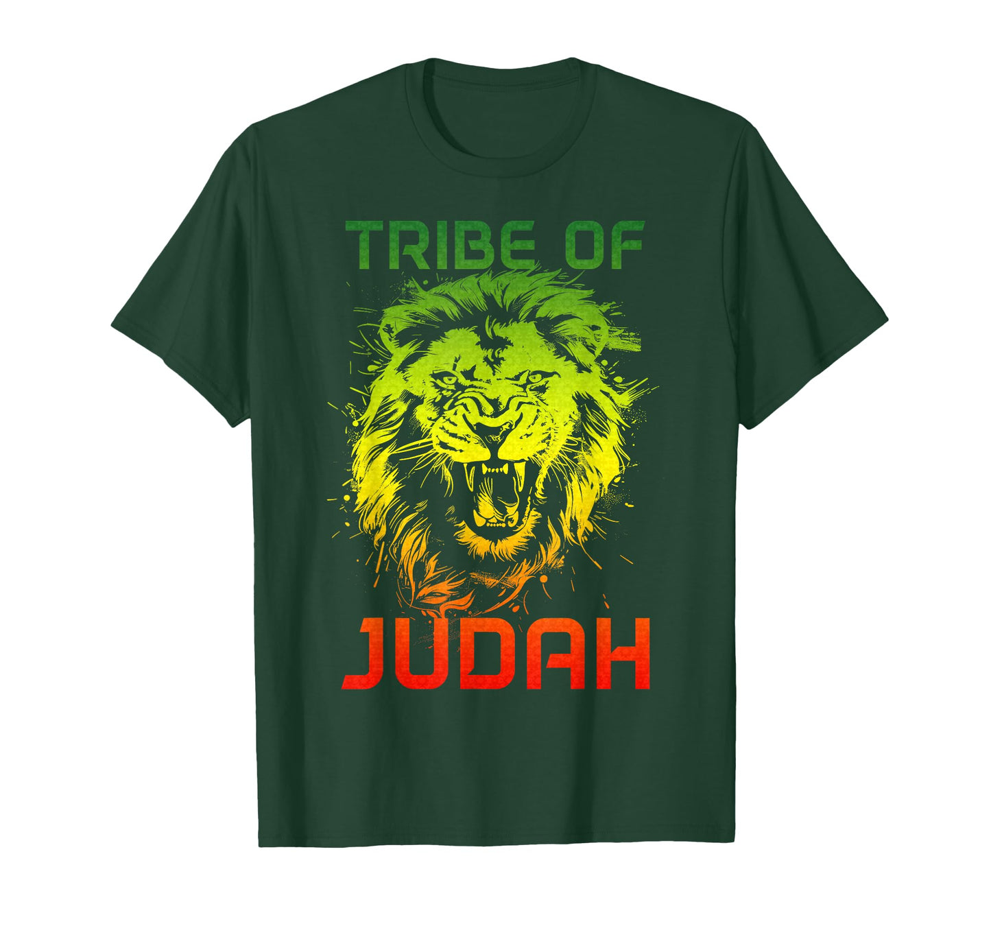 Lion Of Judah Tribe Hebrew Israelite Reggae African YHWH T-Shirt