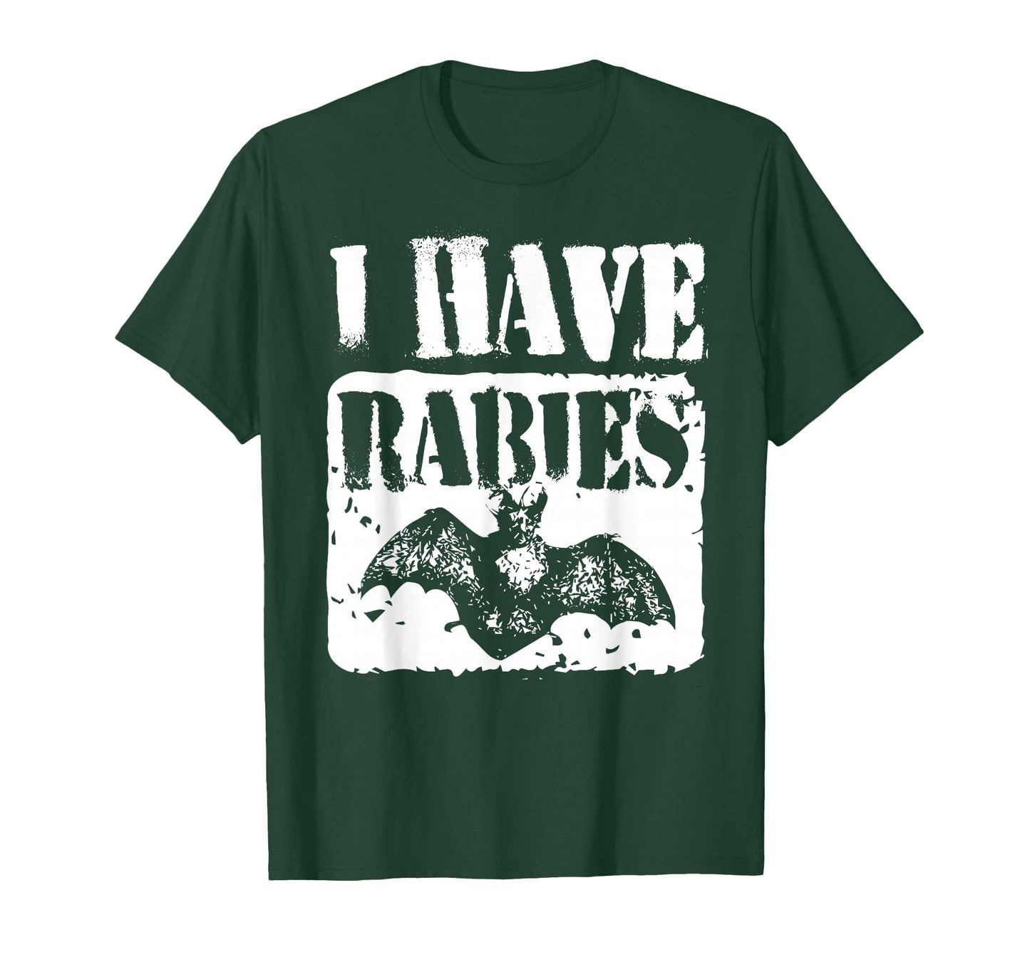 I Have Rabies Funny Bat Meme Vintage Tee T-Shirt