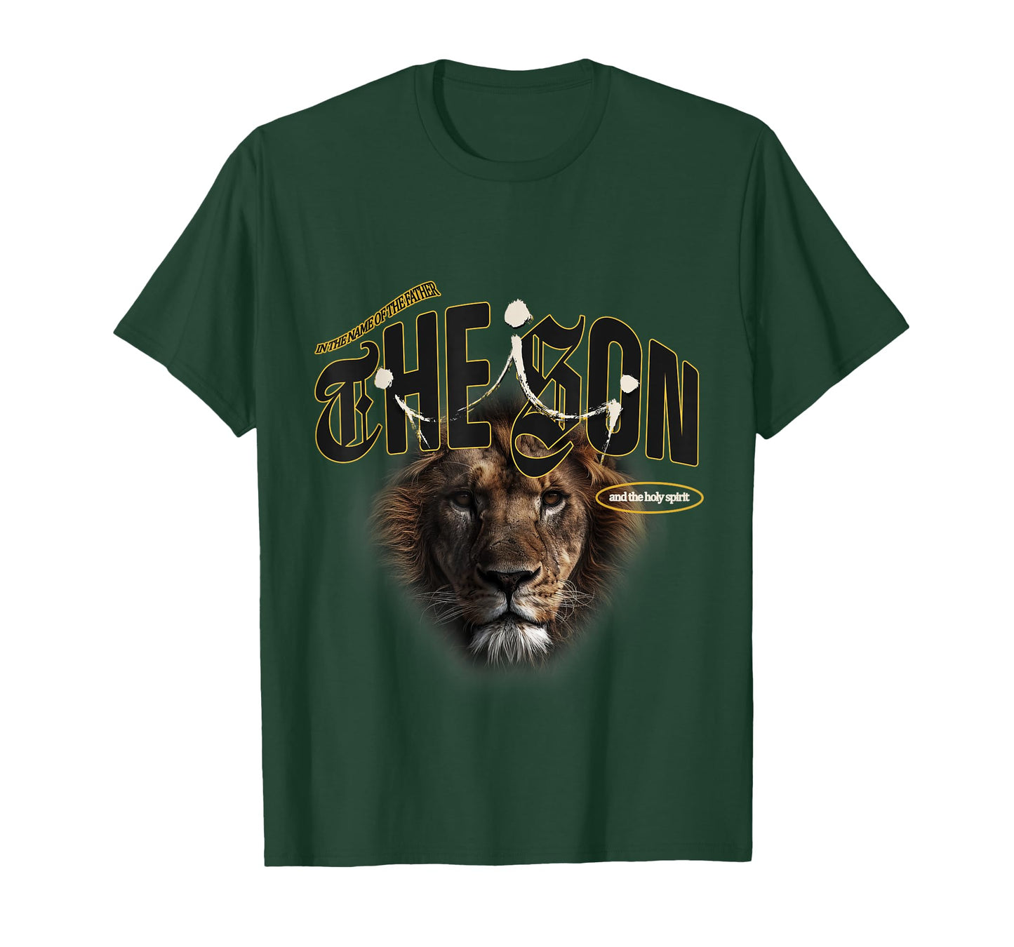 The Trinity - The Son Jesus Christ Christian Modern Graphic T-Shirt