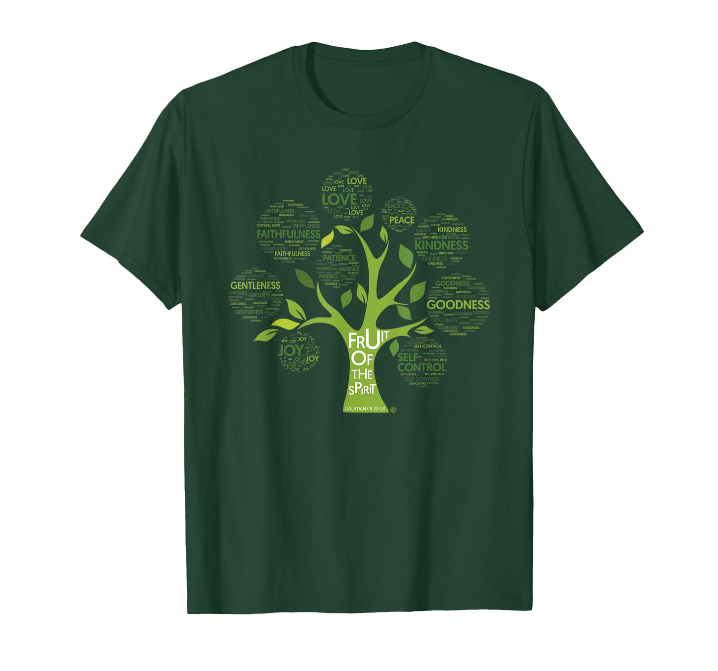 Fruit of the Spirit Bible Verse T-shirt T-Shirt