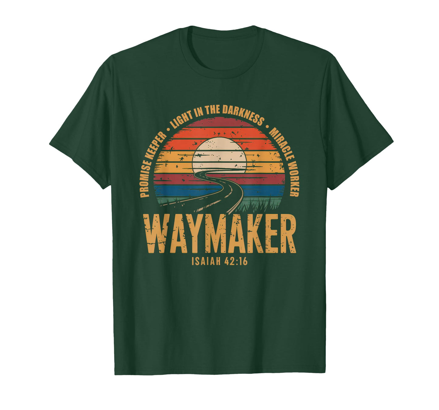 Waymaker Tshirt Promise Keeper Miracle Worker God Christian T-Shirt