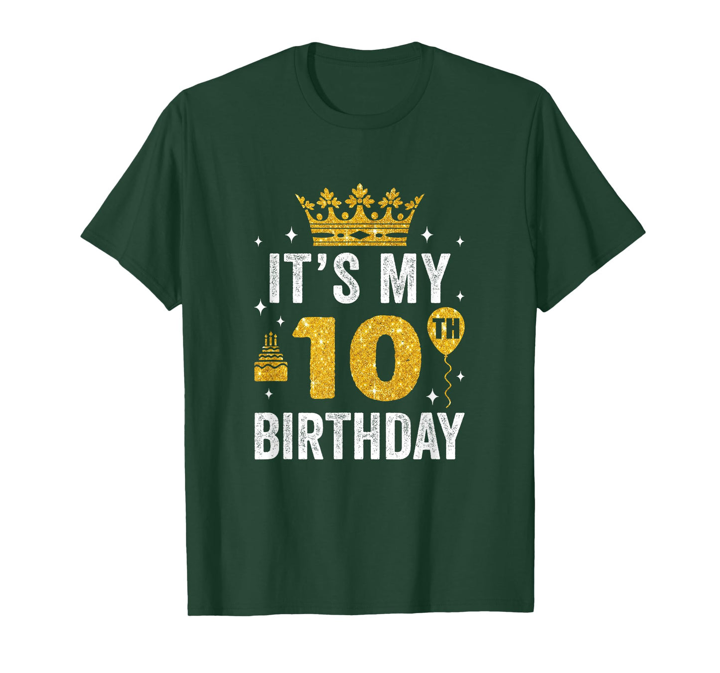 It's My 10Th Birthday Idea For 10 Years Boys And Girls T-Shirt