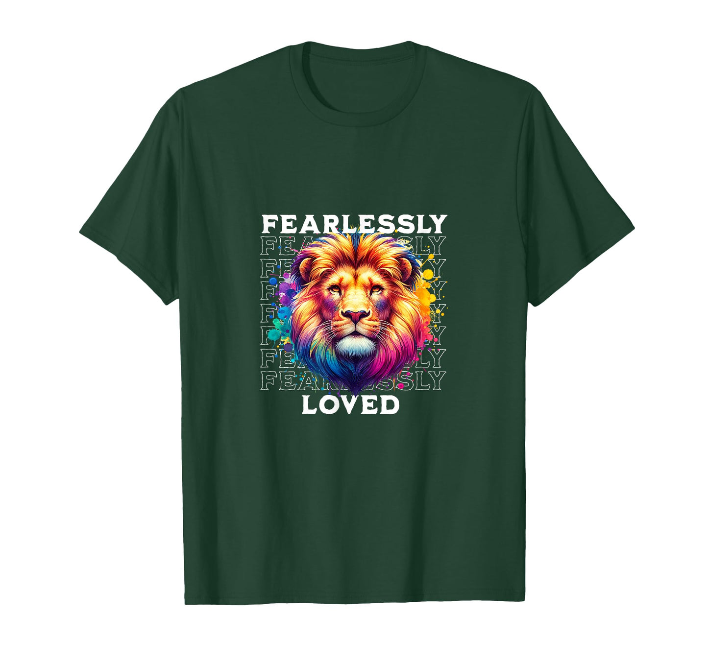 Fearlessly Loved Christianity Christian T-Shirt