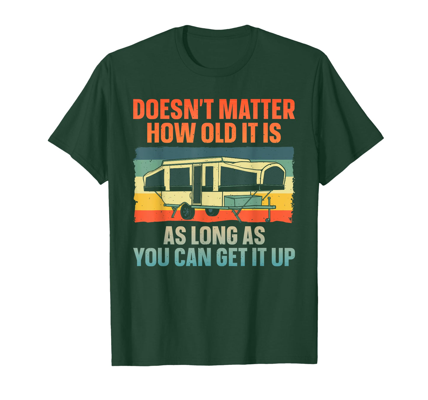 Best Pop Up Camper Art For Men Women Pop Up Trailer Camping T-Shirt