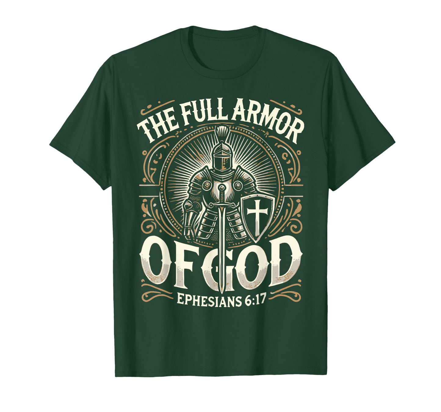 The Full Armor Of God - Ephesians 6:17 T-Shirt