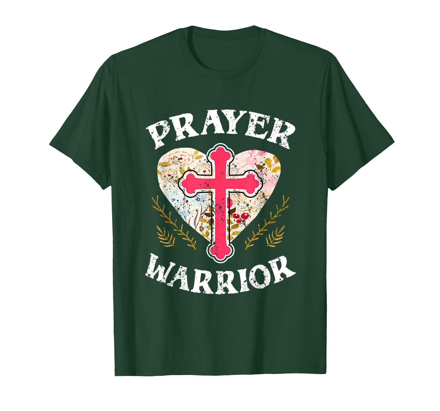 Religion Christian Prayer Warrior Spiritual Faith Jesus Gift T-Shirt