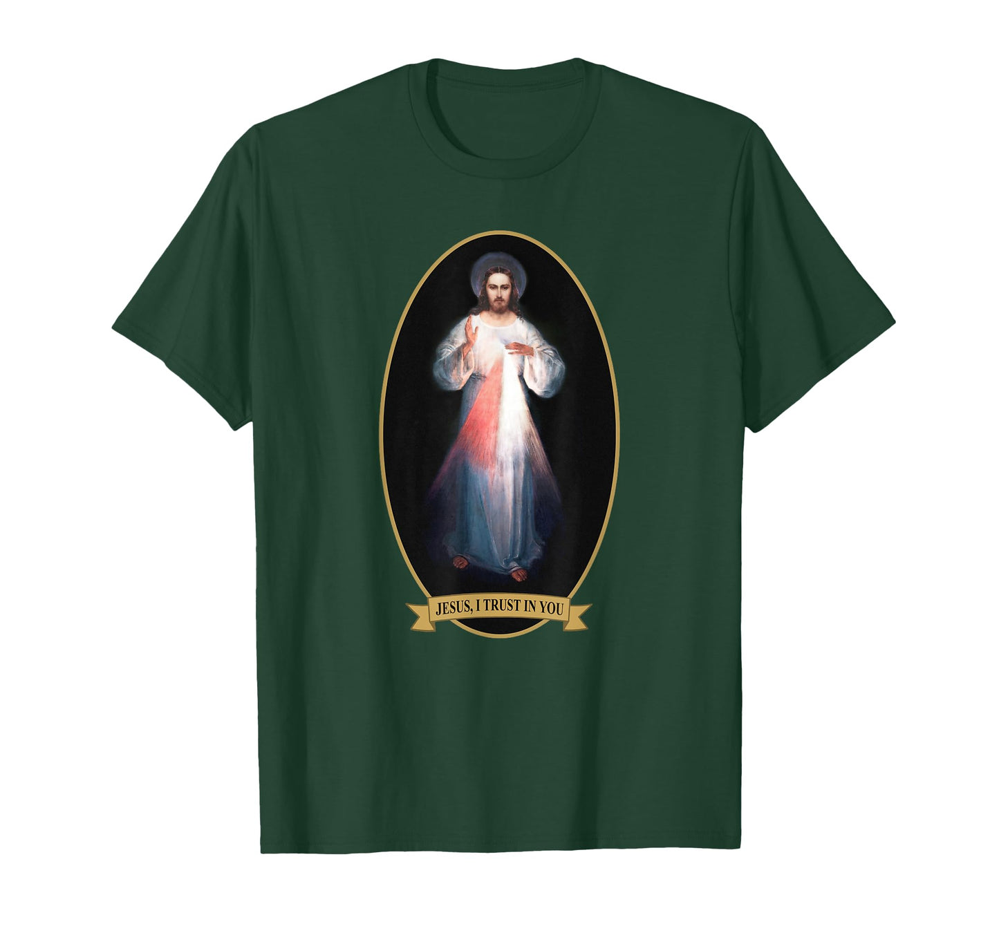 Divine Mercy, Jesus I Trust in You T-Shirt