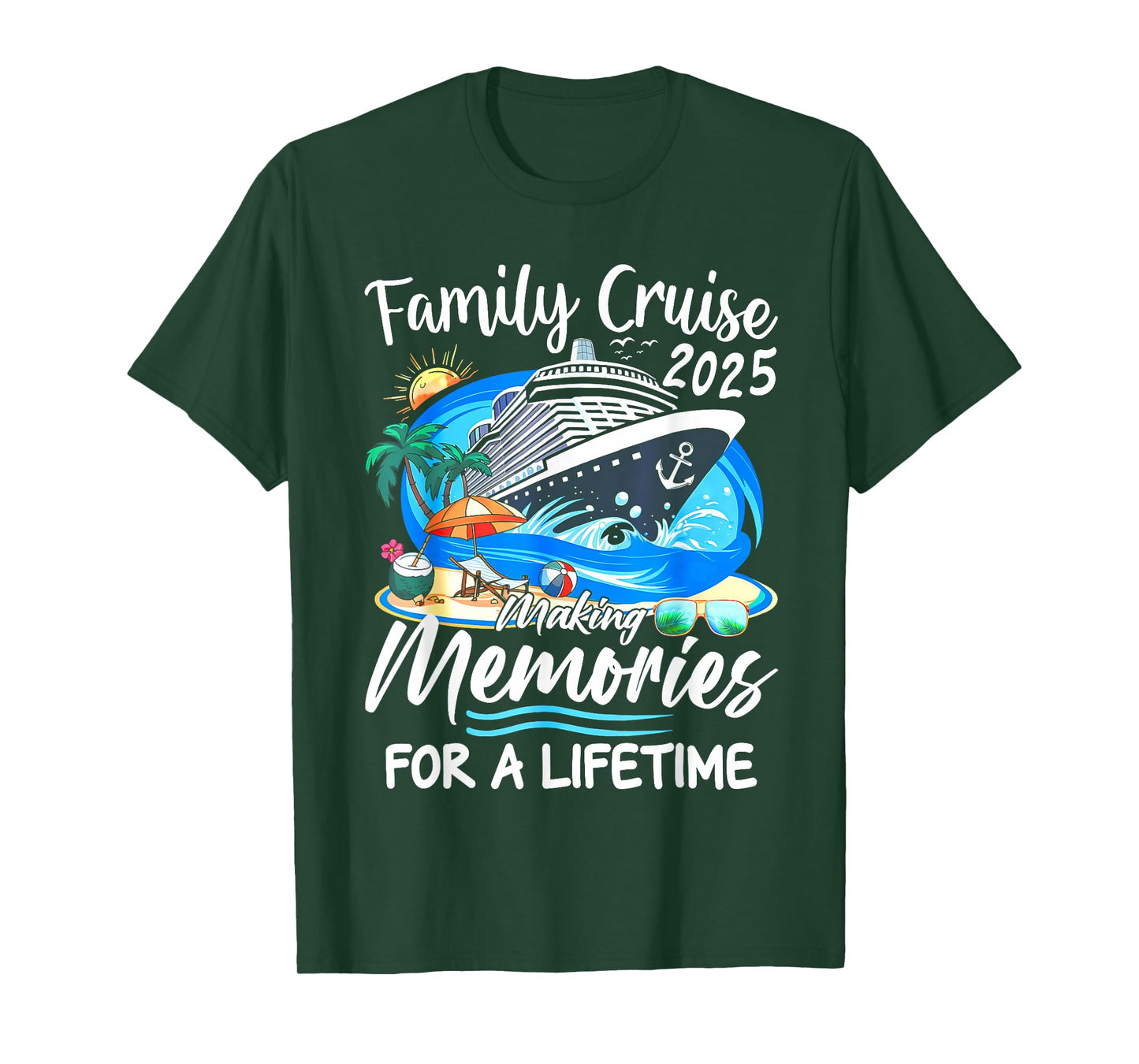 Family Cruise 2025 Making Memories For A Lifetime T-Shirt