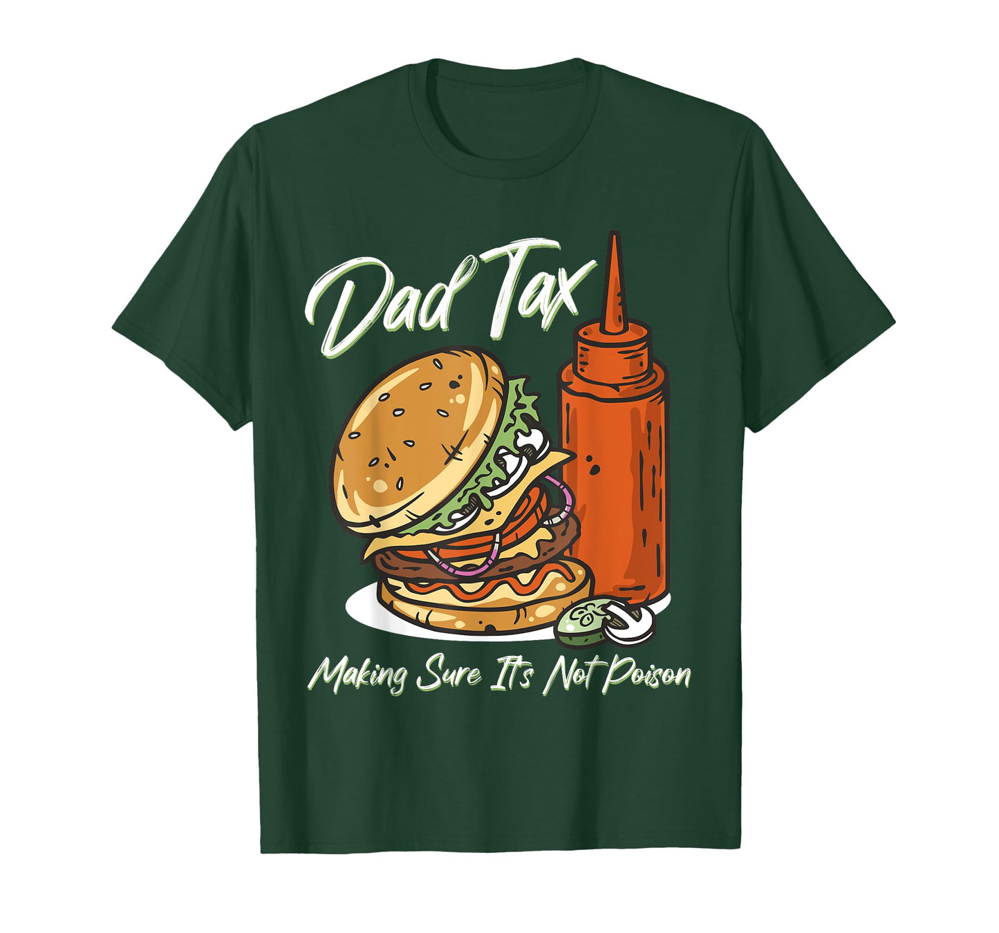Retro Dad Tax Making Sure It's Not Poison Funny Father's Day T-Shirt
