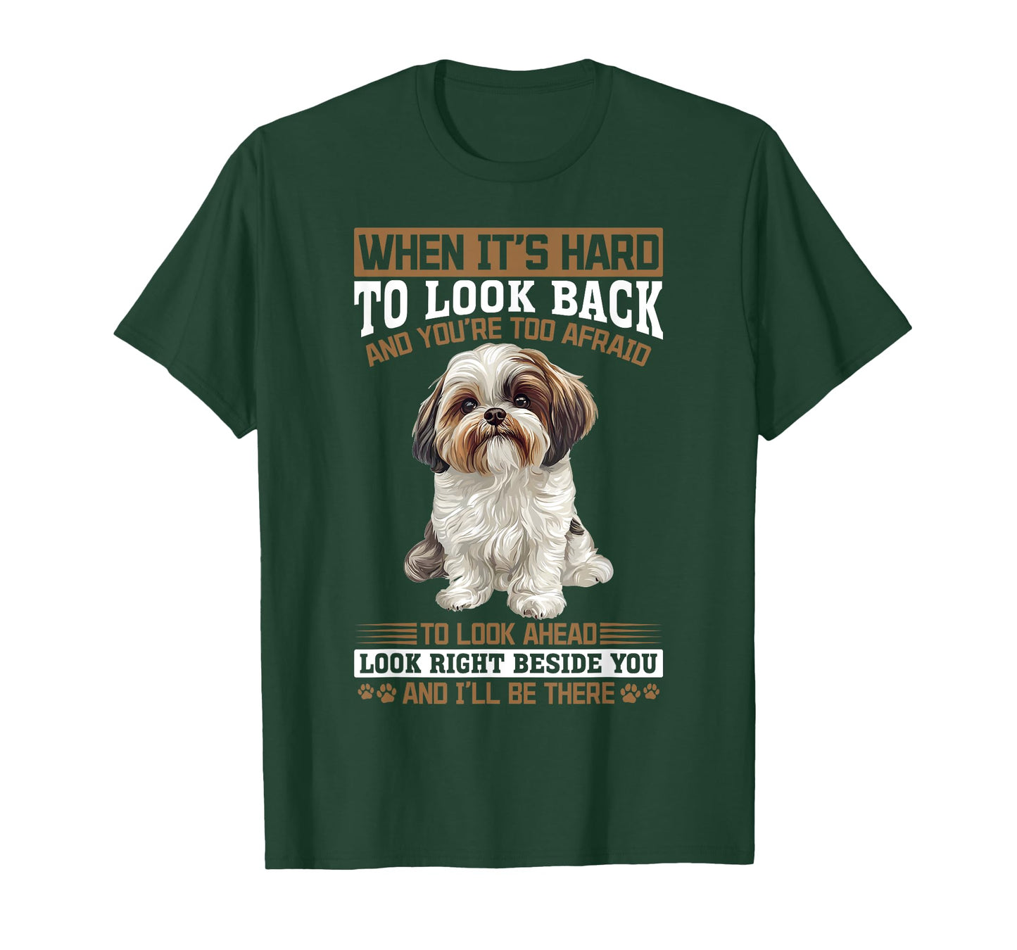 Shih Tzu Dog Owner T-Shirt for Men Women Kids