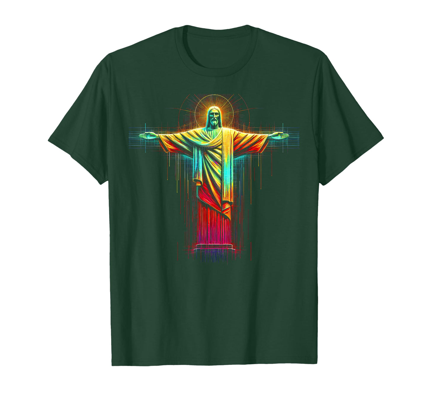 Historical Christ the Redeemer Statue Rio de Janeiro Brazil T-Shirt
