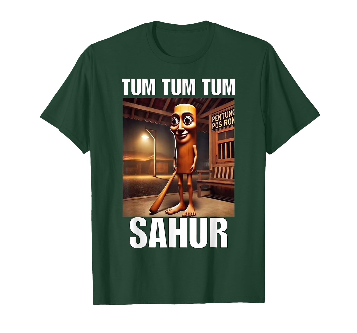 Funny tum tum tum sahur italian brainrot gen z T-Shirt