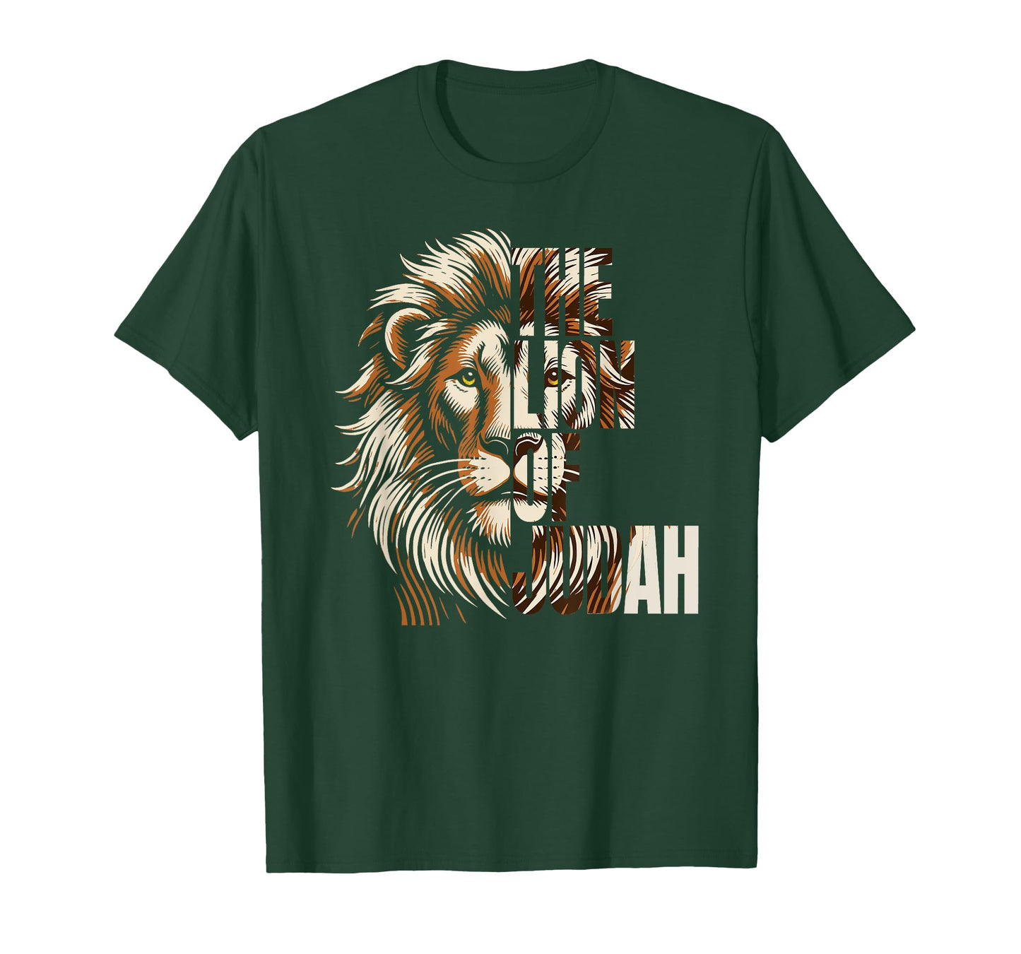 Lion of Judah Christian Jesus Faith | Mens & Womens Gift T-Shirt
