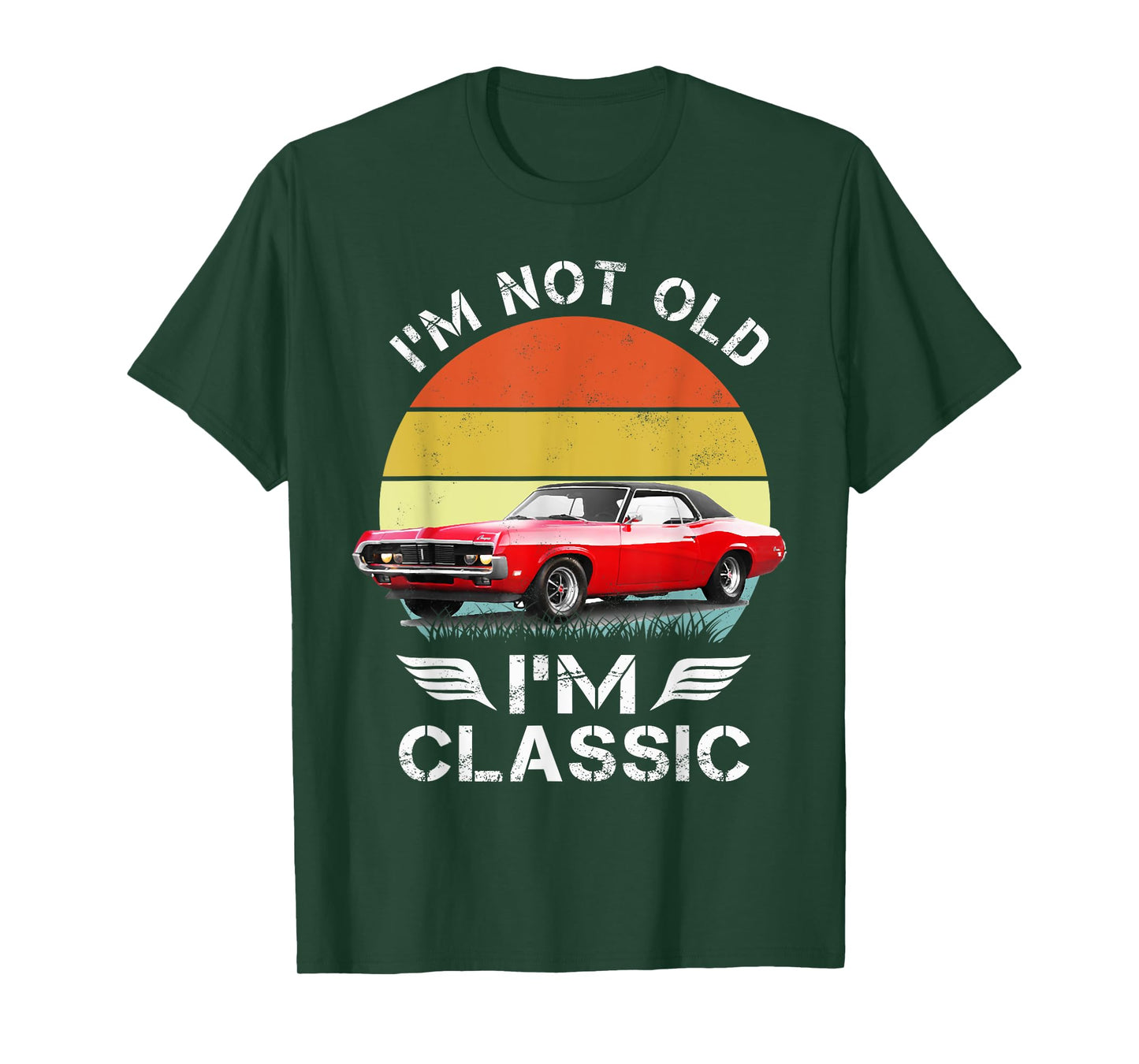 1969 69 Mercury classic Cougar Vinatge cars T-Shirt