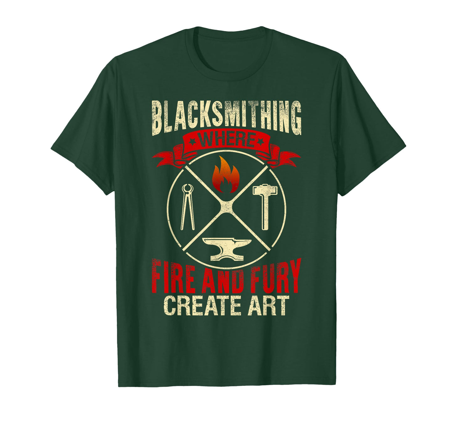 Blacksmithing Forge & Forging Blacksmith T-Shirt