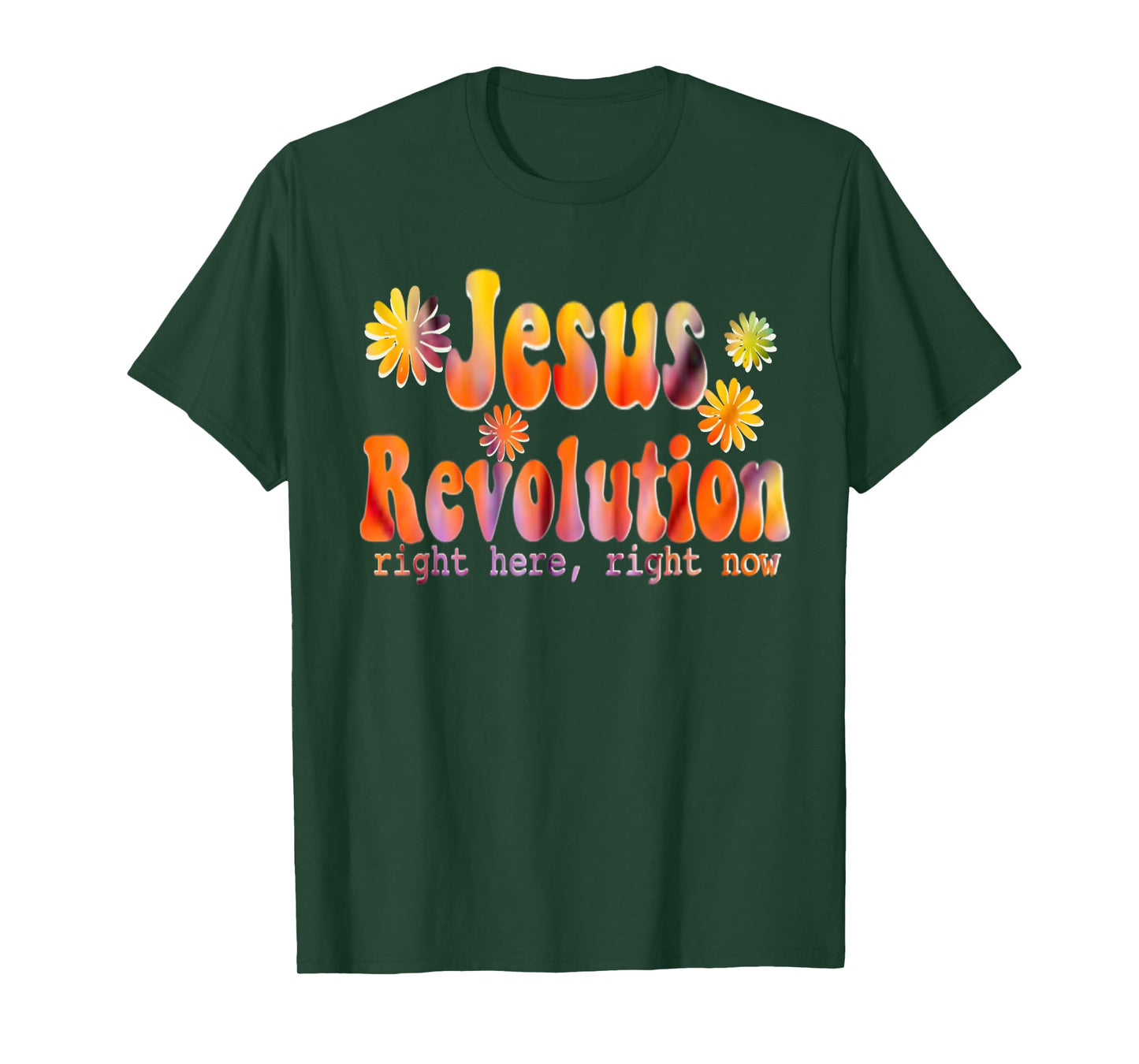 Jesus Freak - Christian Retro Tie Dye Lettering T-Shirt