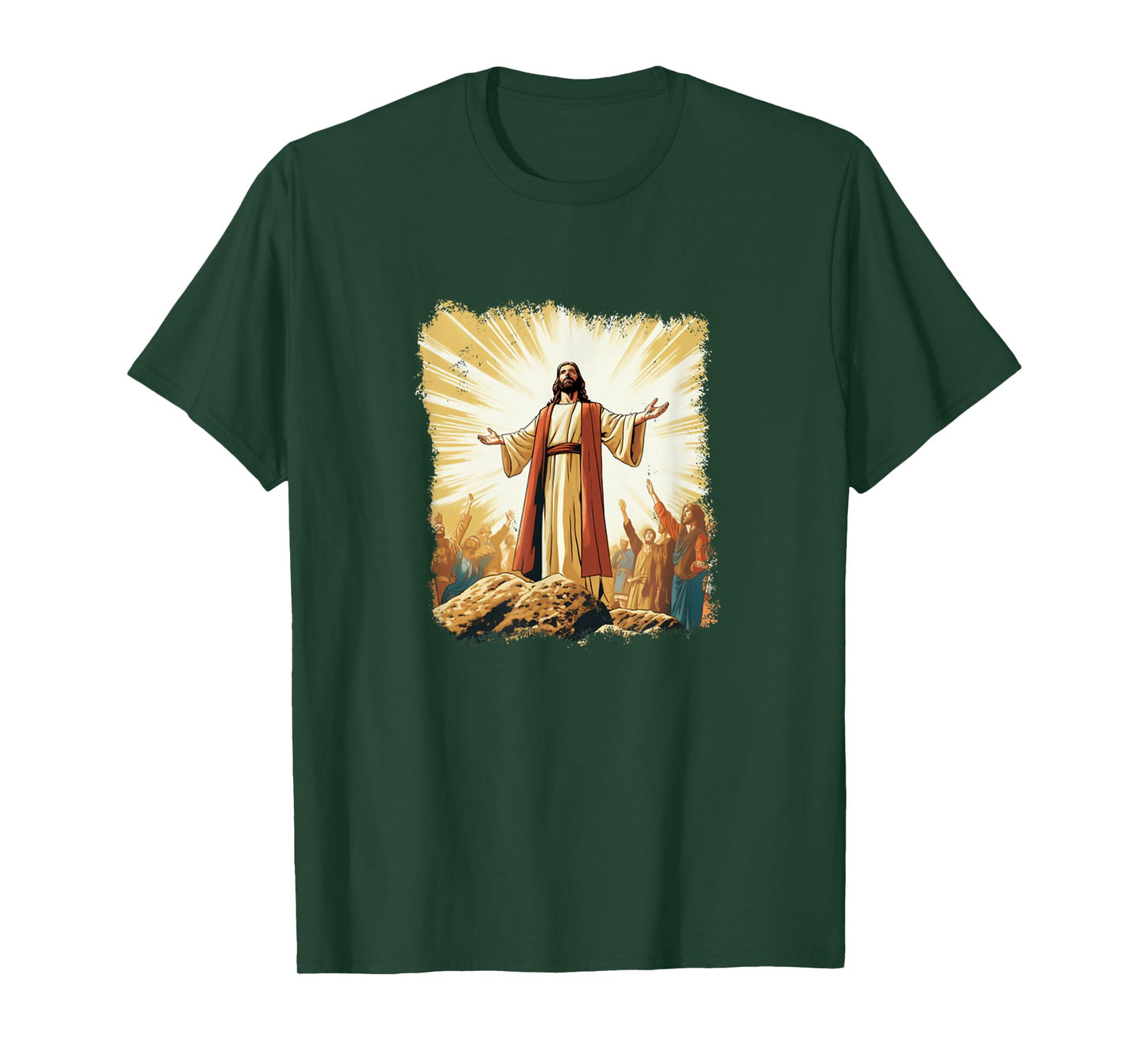 Faithful Tribute to Jesus Christ Christianity God Bible T-Shirt