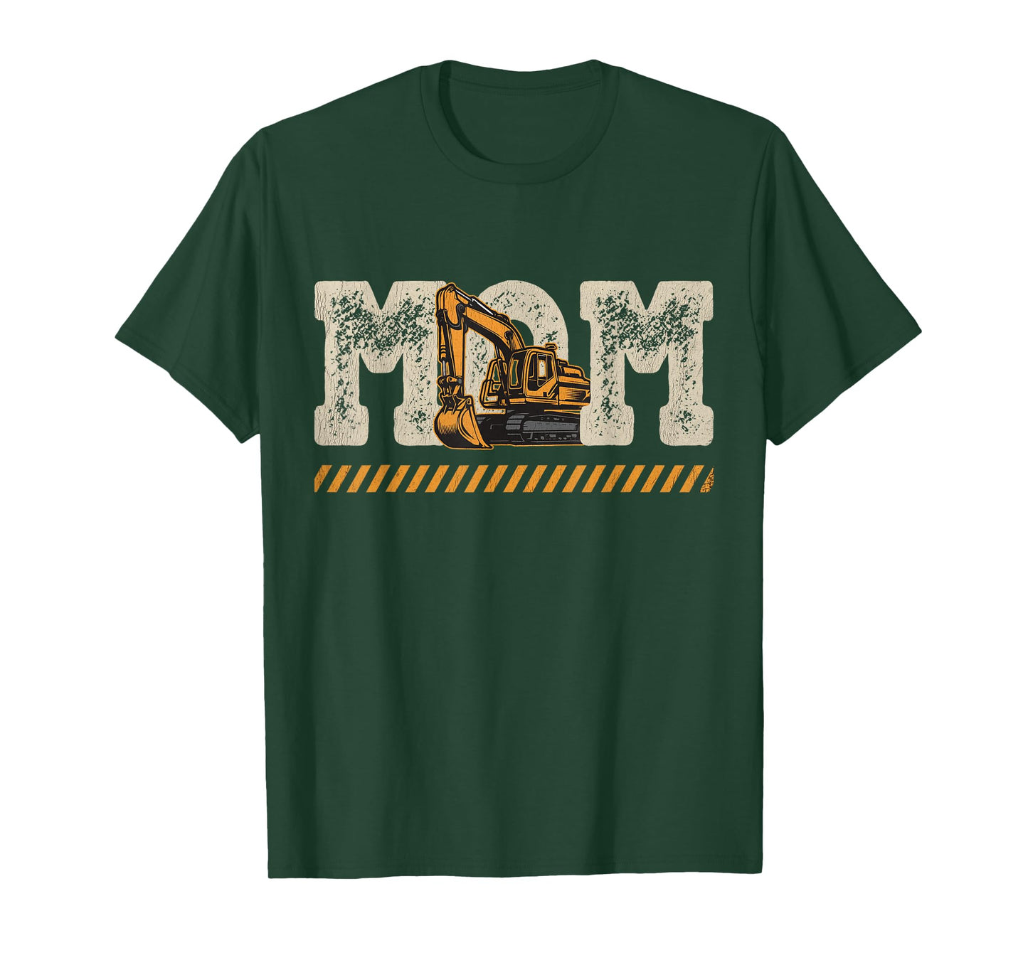 Excavator Mom Mother's Day Construction Mother Birthday T-Shirt