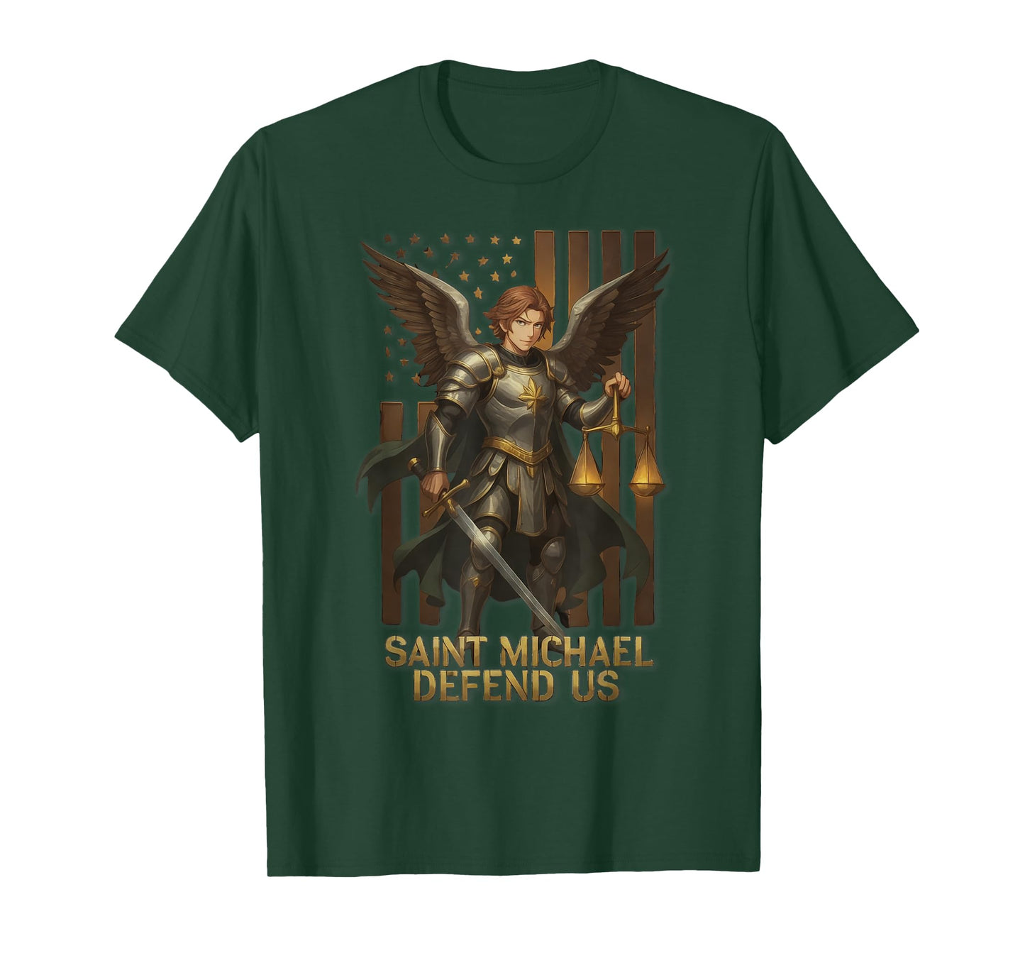 Saint Michael The Archangel Catholic T-Shirt