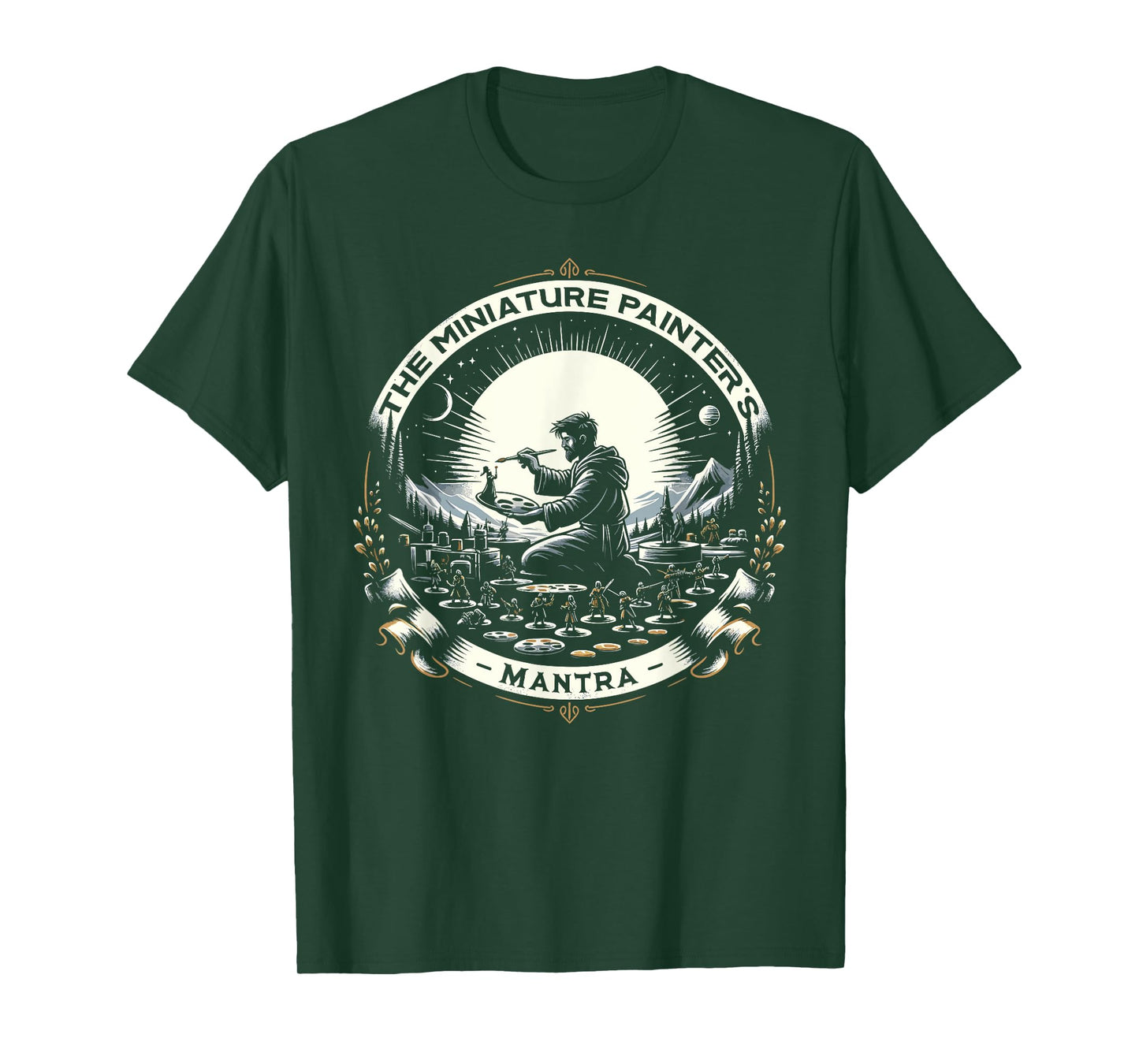 Miniature Painter Saying Mini Painting Miniaturist T-Shirt