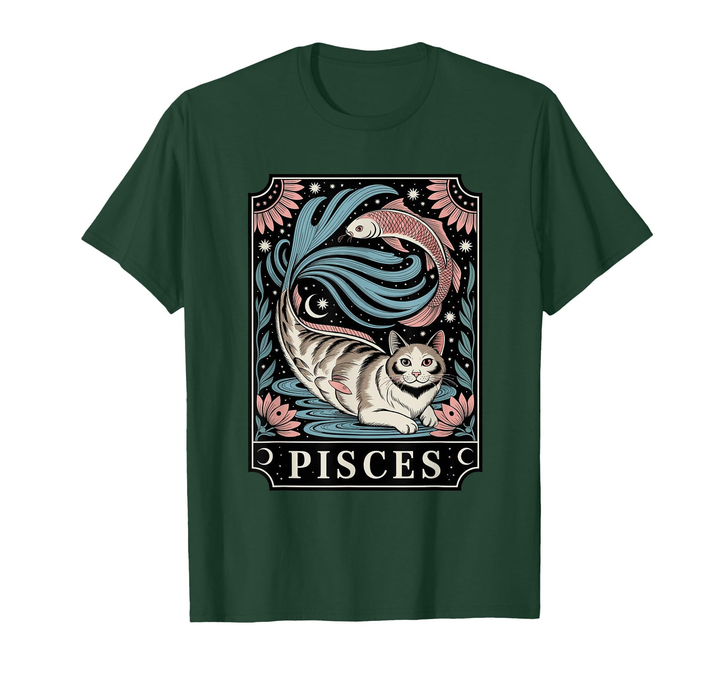 Manannán Sea God Mythology Ocean Trident Waves T-Shirt