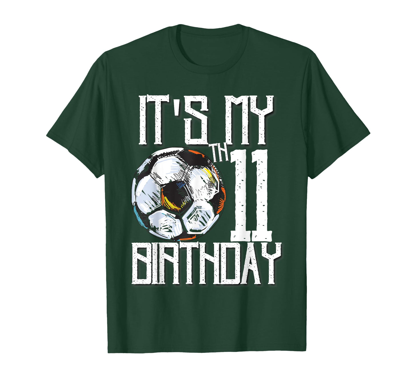 It's My 11th Birthday Soccer Player 11th Birthday Player T-Shirt