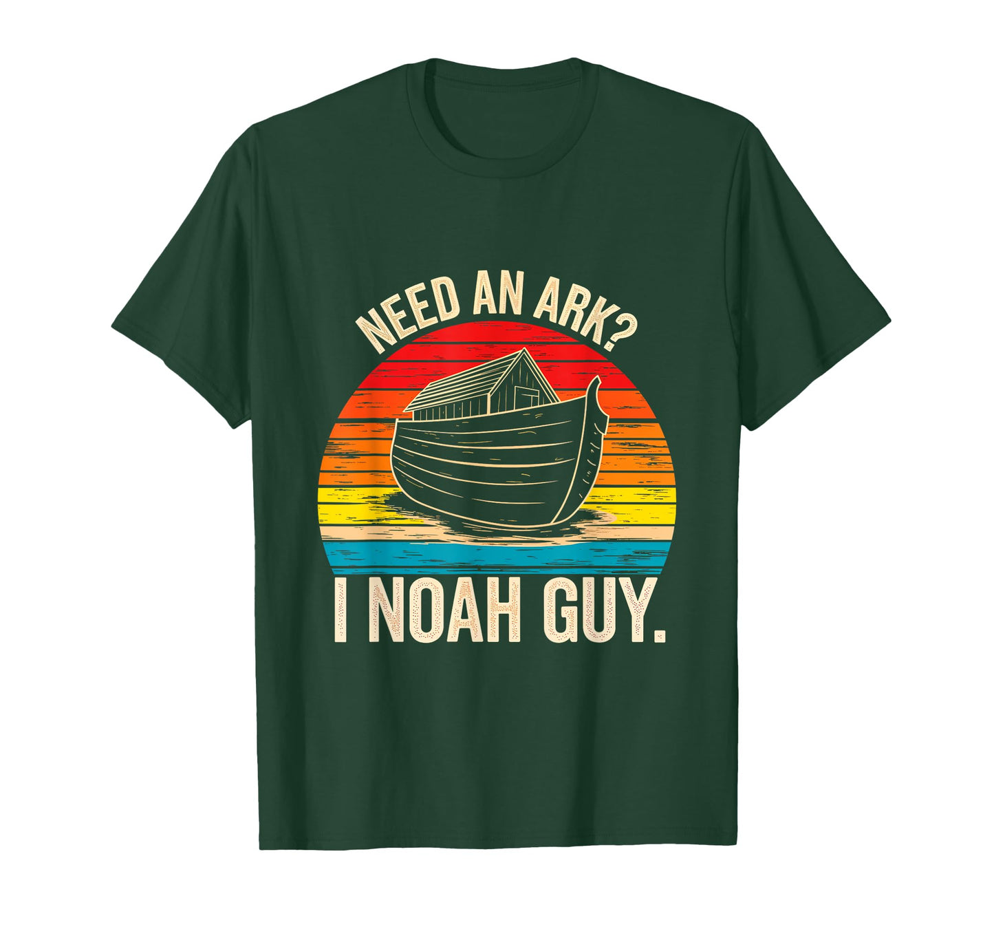 Need an Ark I Noah Guy Christian Ark Noah Pun Vintage T-Shirt
