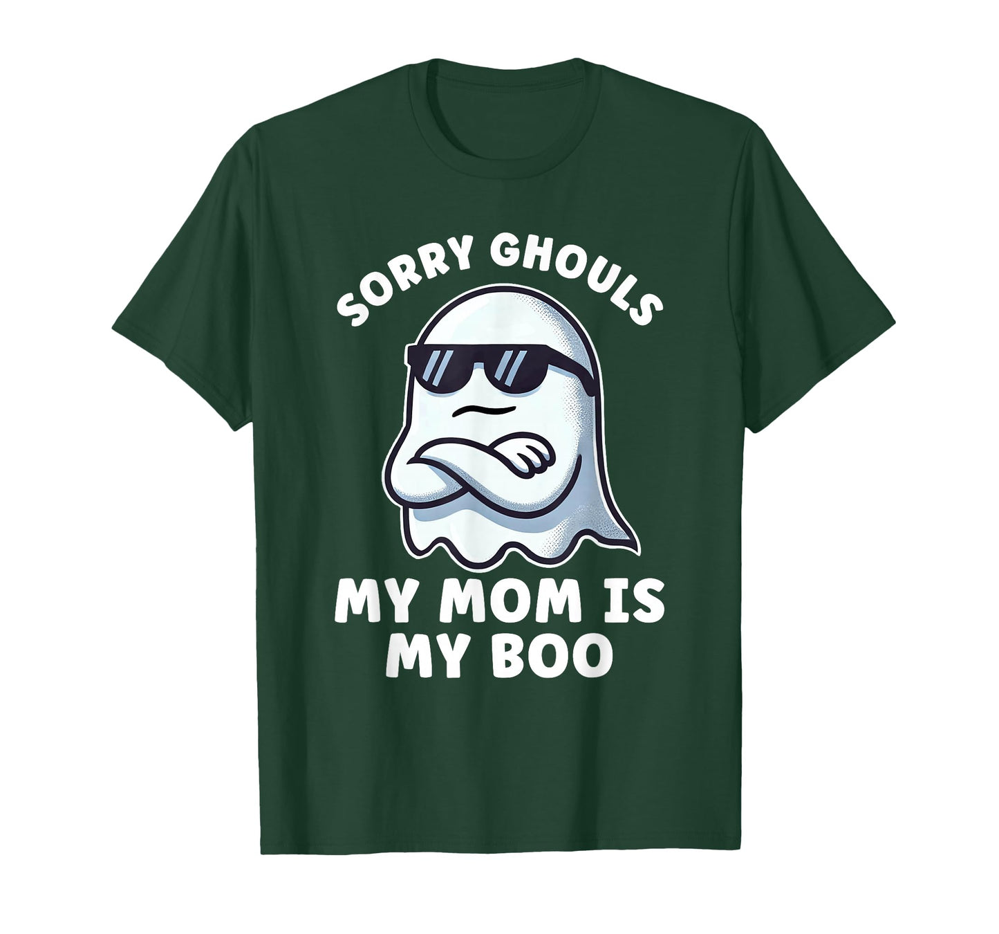 Halloween Ghost My Mama is my Boo Boys Kids Mom is my Boo T-Shirt