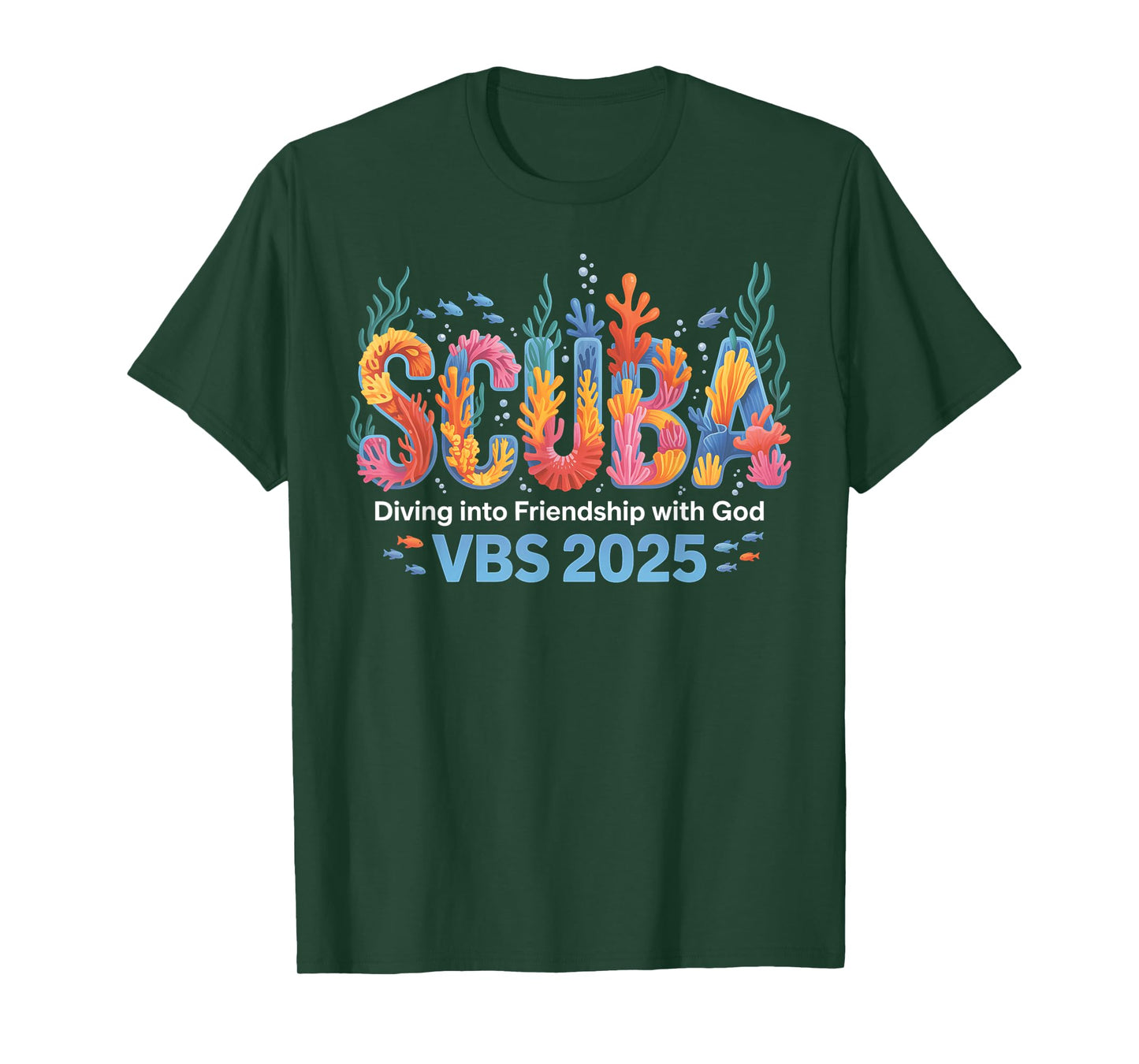 2025 Vacation Bible School Diving Into Friendship Scuba VBS T-Shirt