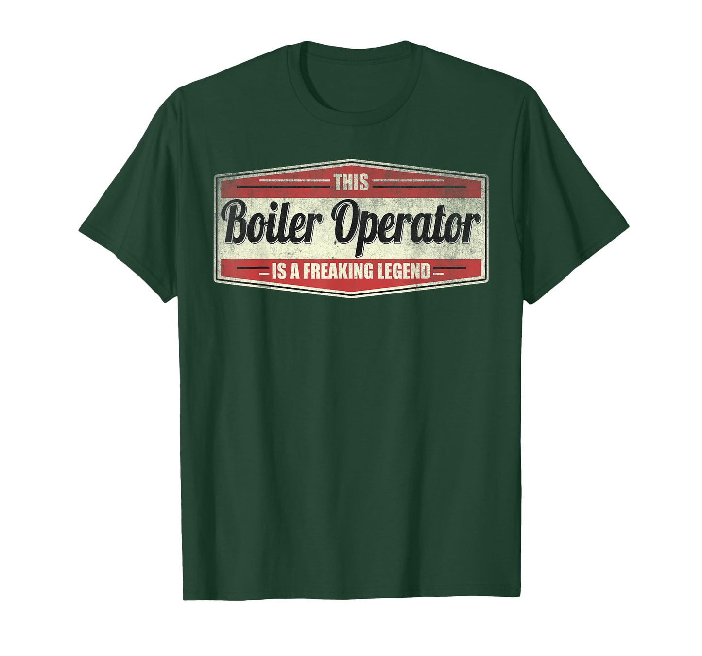 Funny Profession Quote Vintage Boiler Operator T-Shirt