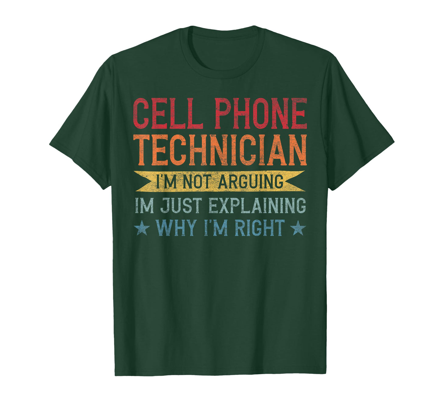 Funny Profession Quote Cell Phone Technician T-Shirt