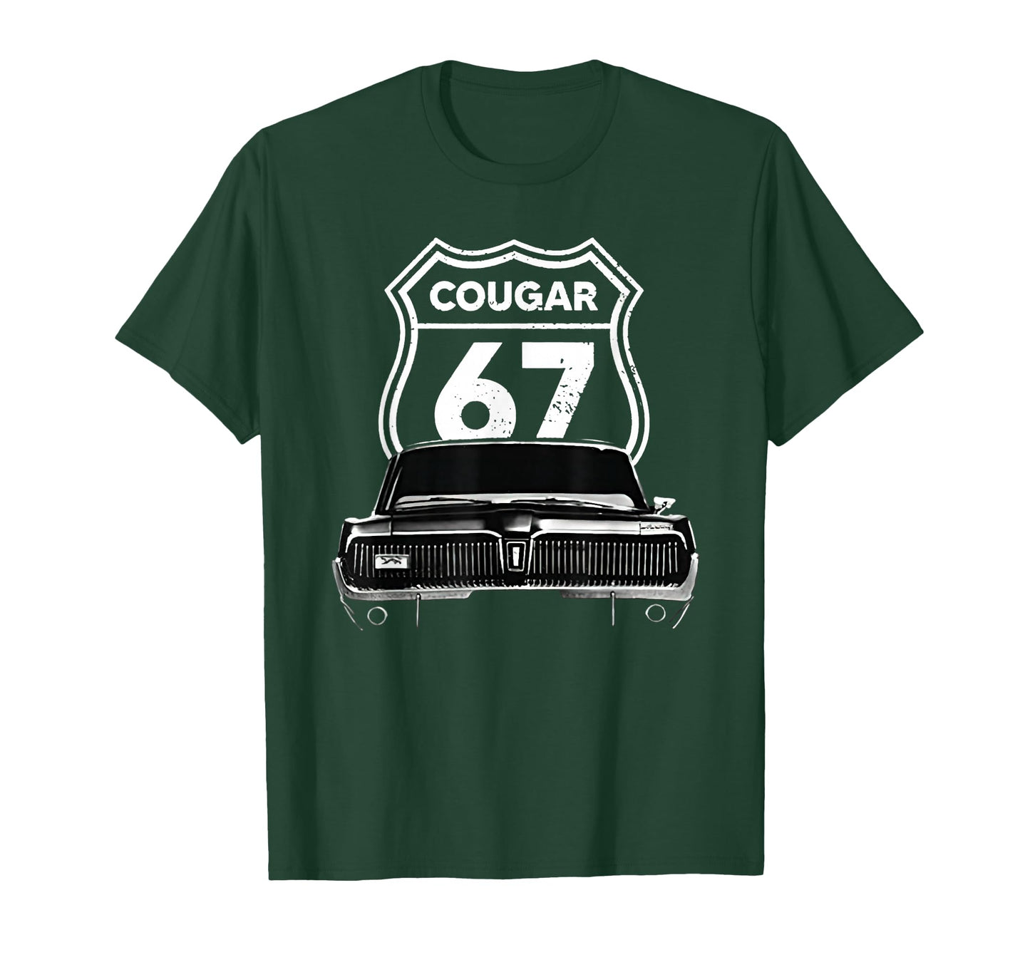 1967 Mercury classic Cougar cars T-Shirt
