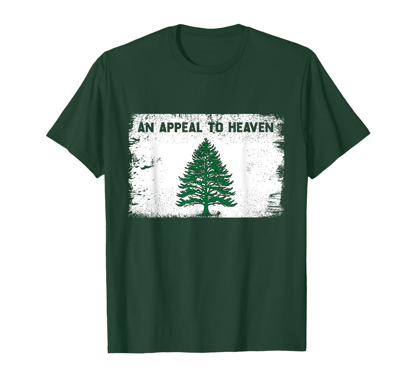 4th of July An Appeal To Heaven Flag Pine Tree Flag T-Shirt for Women Men